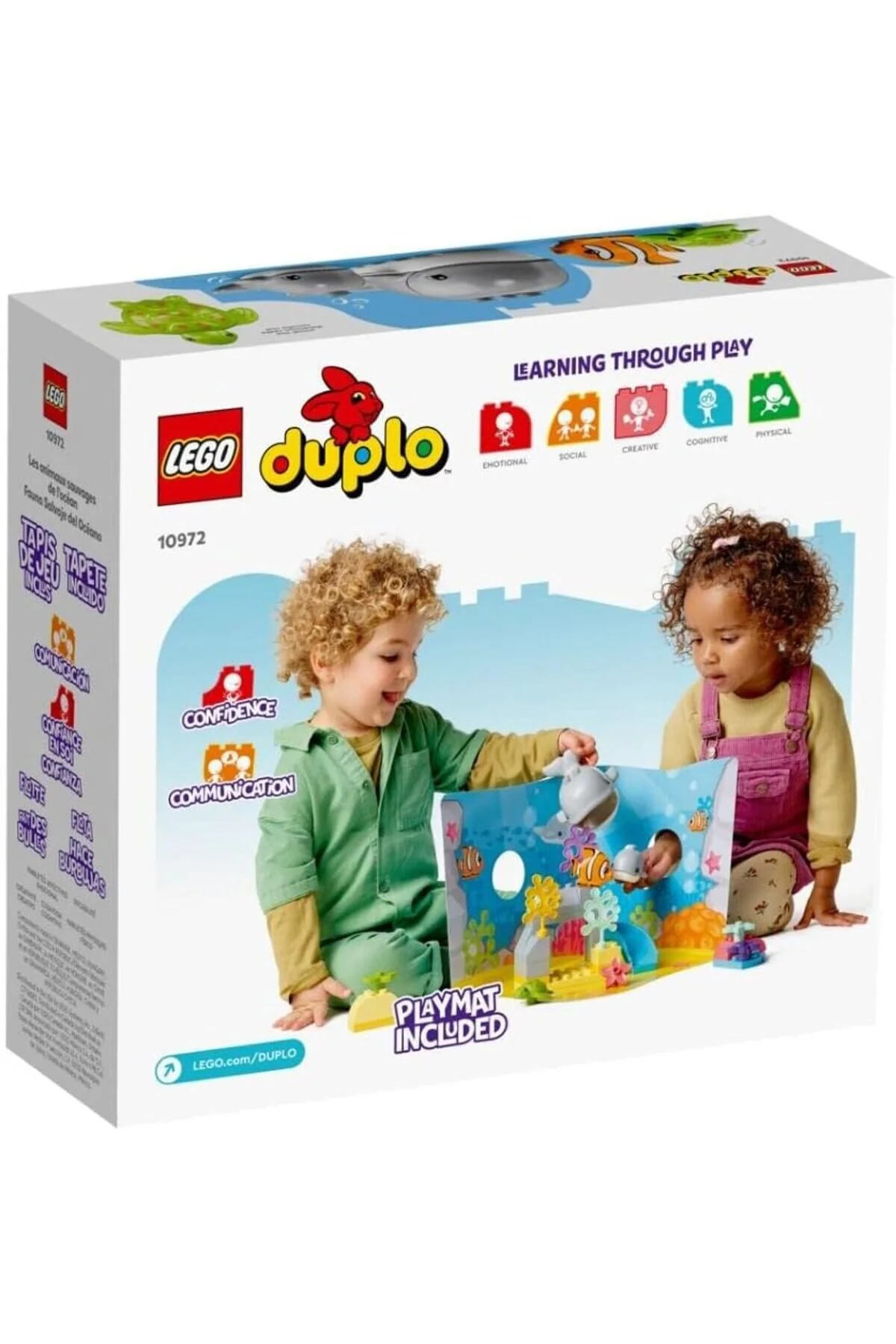 لگو ® حیوانات اقیانوس وحشی DUPLO® 10972 ساز برای کودکان 2 سال بالاتر 32 قطعه اورجینال LEGO