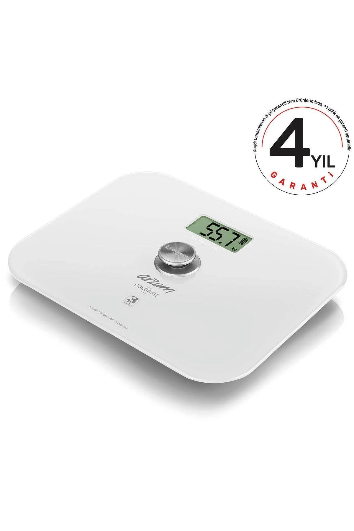 ترازو COLORPHITE ECO BASLE DIGITAL GLASS WHITE Arzum