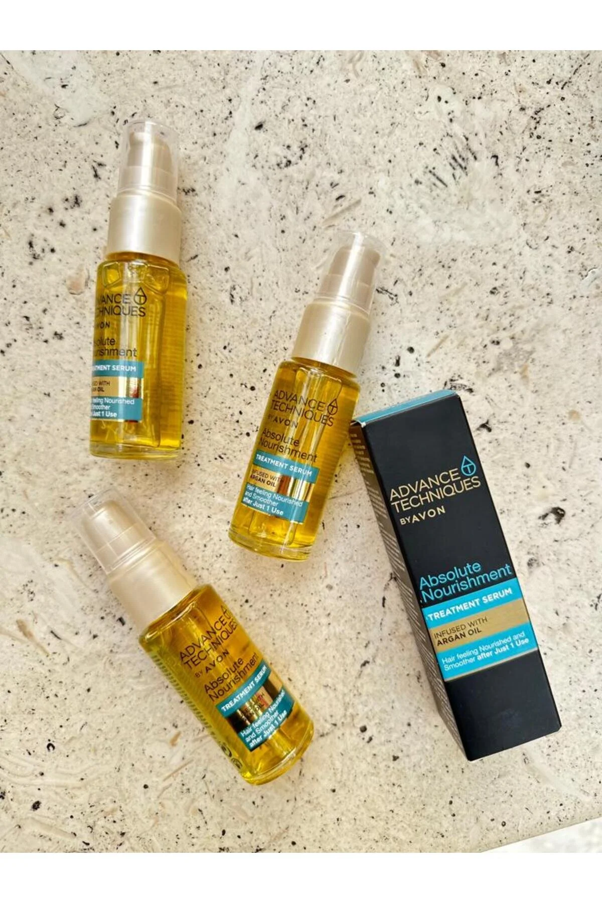 Avon روغن مراقبت از موی آرگان 3 بسته