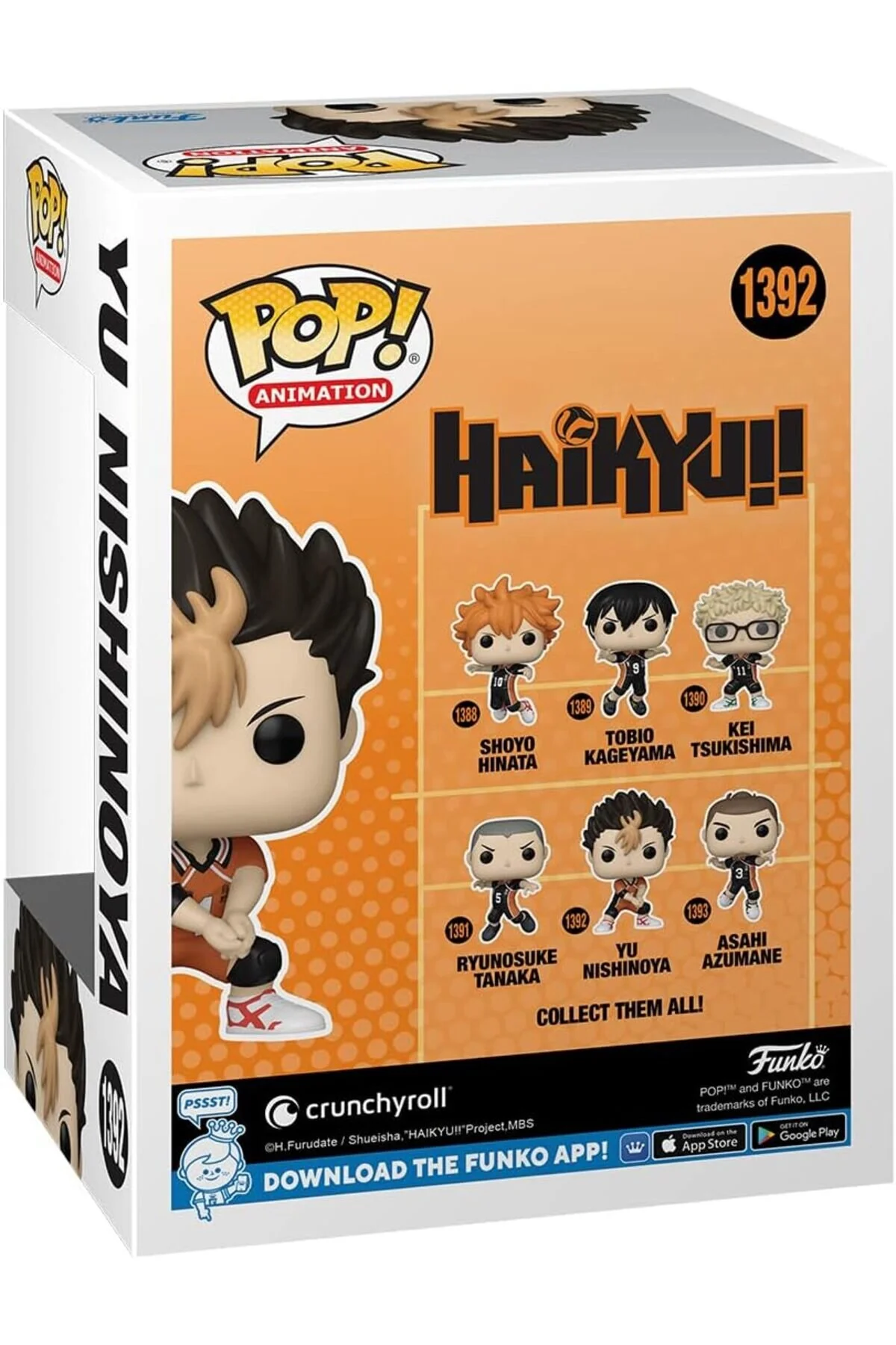 اسباب بازی های فیگور شخصیت Funko انیمیشن POP: هایکیو! نیشینویا MRS 45395 Genel Markalar