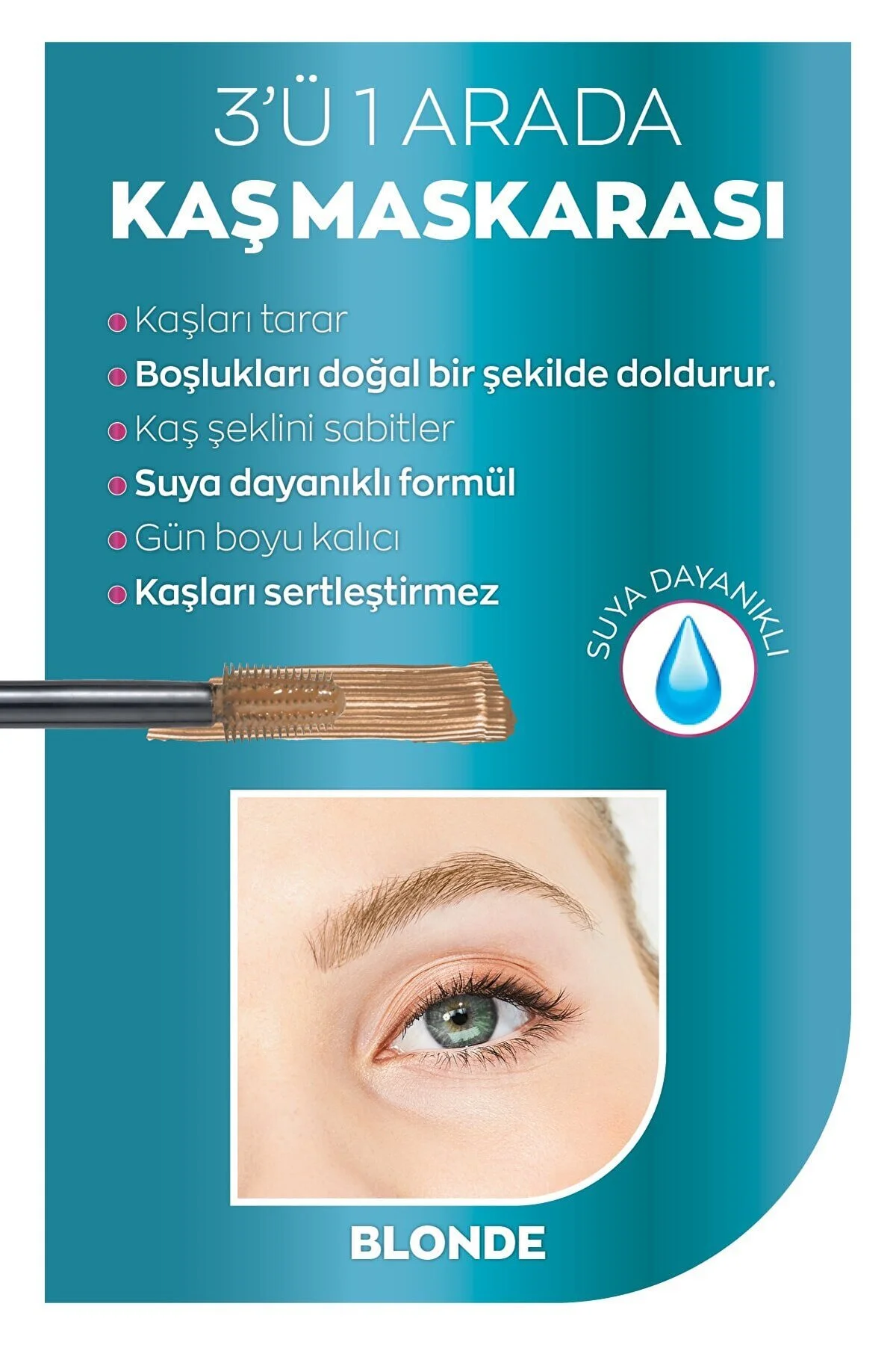فیکس کننده ابرو یونیسکس رنگ زرد مدل Brow Boost آون Avon