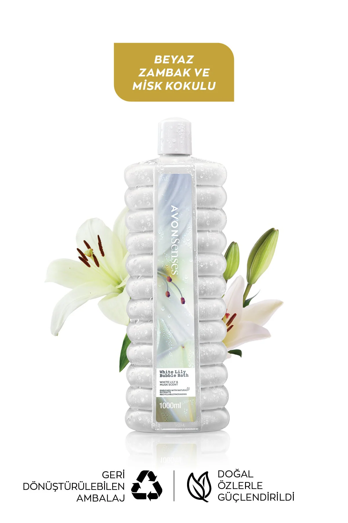 Avon بسته حلقه حمام بوی لیلی و بوی اسطوخودوس