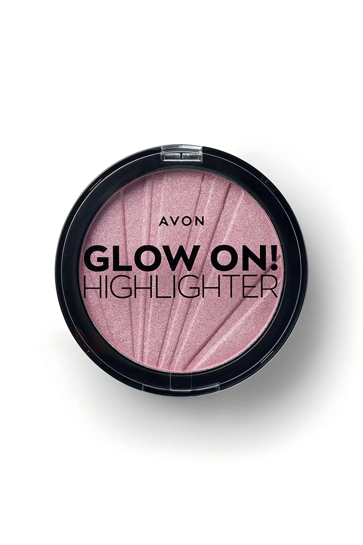 Avon پودر روشنایی درخشان 12.5 گرم گلو صورتی