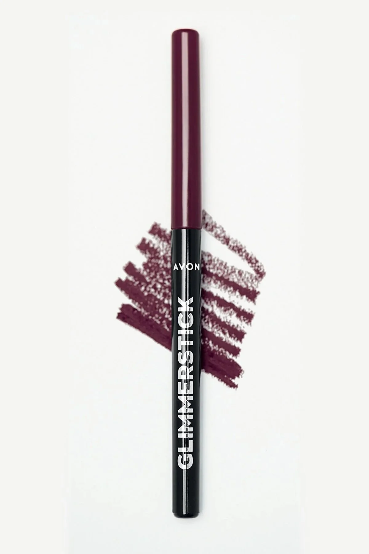 خط لب آرایشی یونی‌سکس رنگی عمیق بنفش مدل Glimmerstick آون Avon