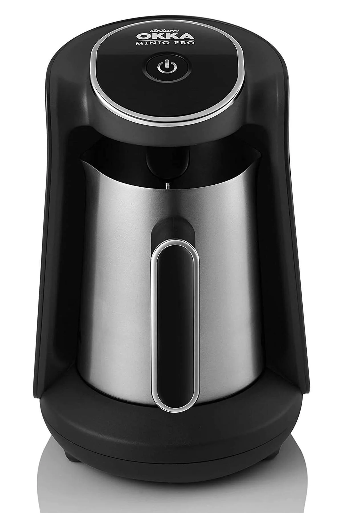 قهوه ساز ترک OK0010 K OKKA MINIO PRO STEEL CAFE PUBLIC TURKISH MACHINE هدیه کروم Arzum