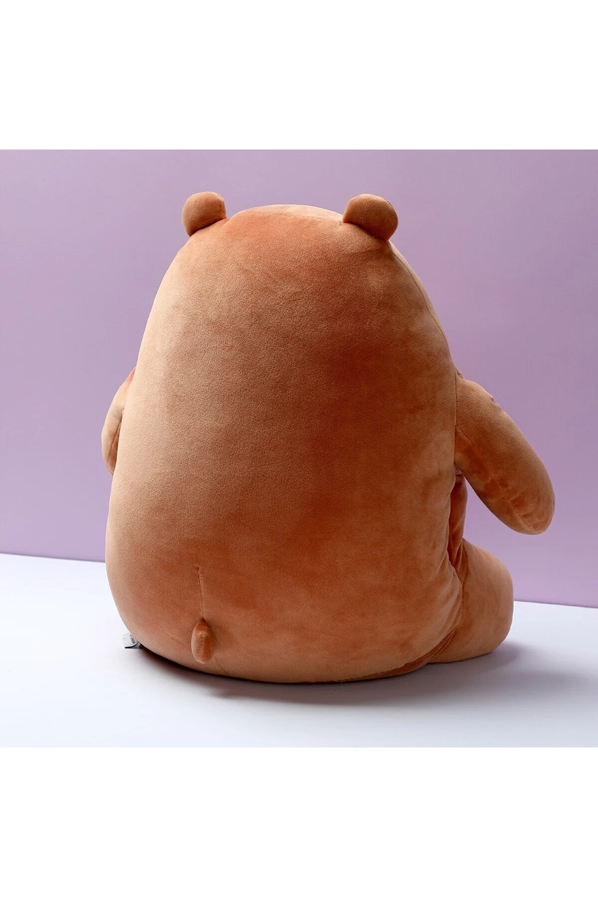 اسباب بازی های پشمی مخمل دار دارای مجوز WE BARE BEARS 45CM خرس قهوه ای Miniso