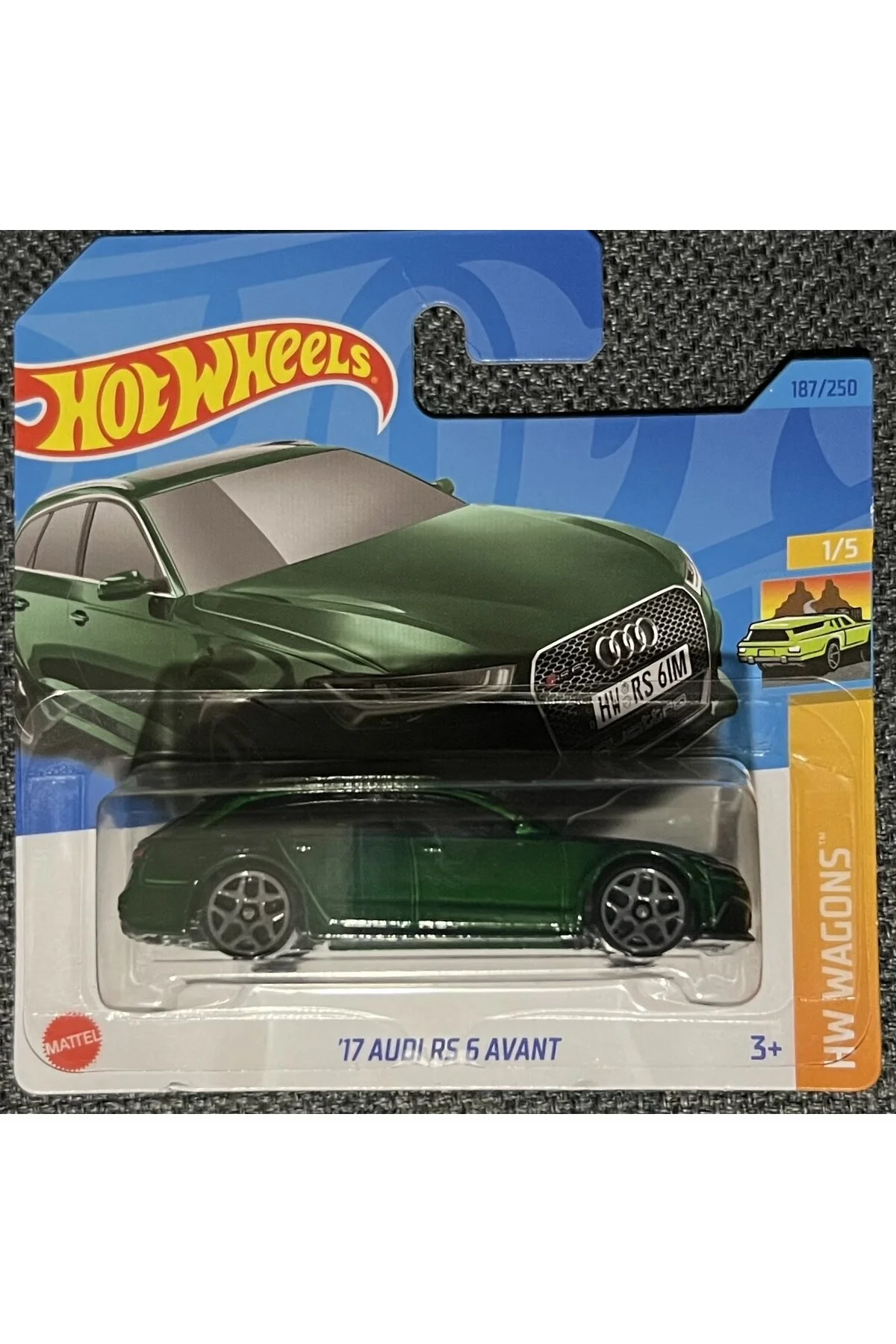 ماشین اسباب بازی '17 آئودی RS 6 آوانت از ترکیه HOT WHEELS