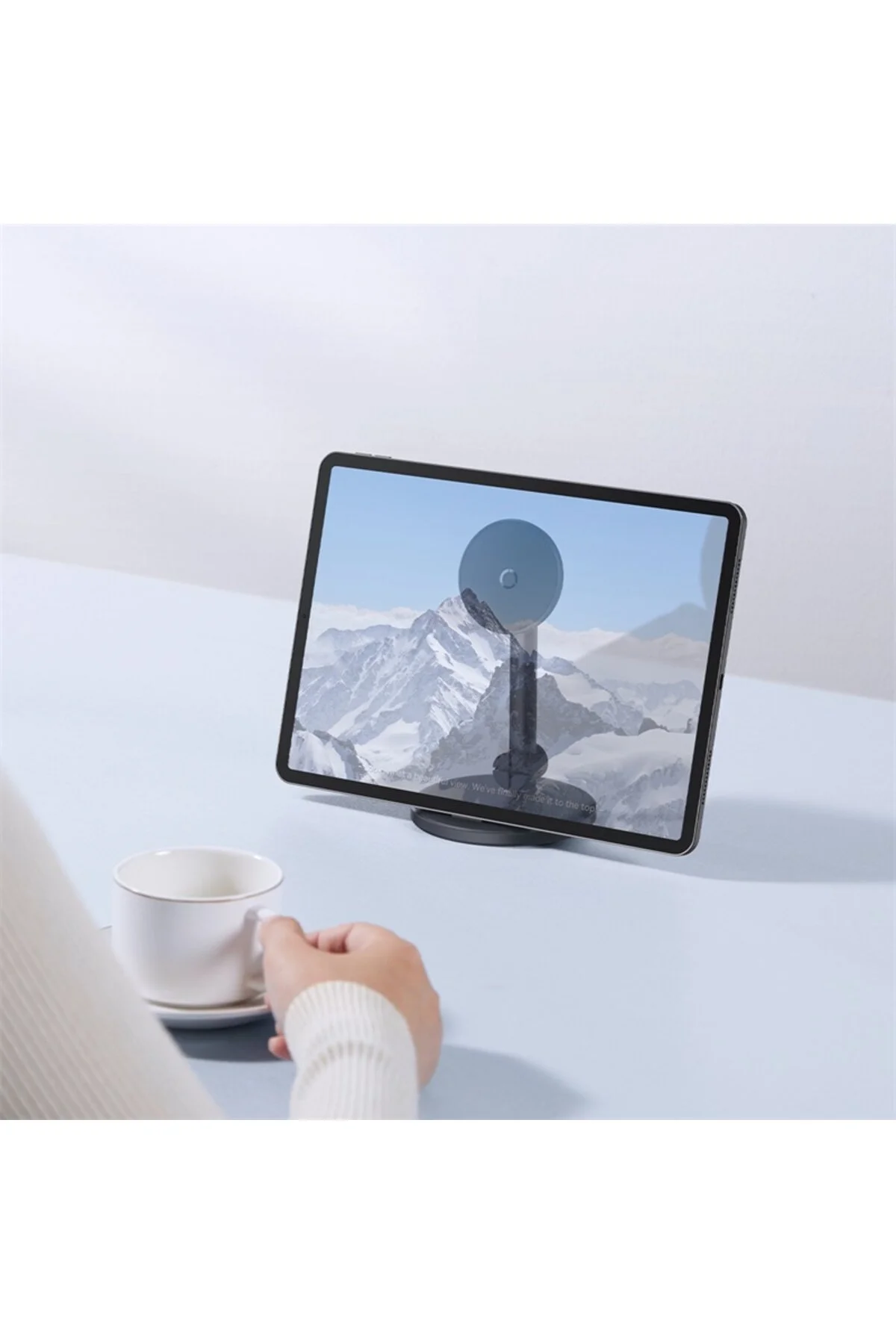 پایه تبلت DESKTOP MAGPRO MGSAFE ایستاده سیاه و سفید Baseus