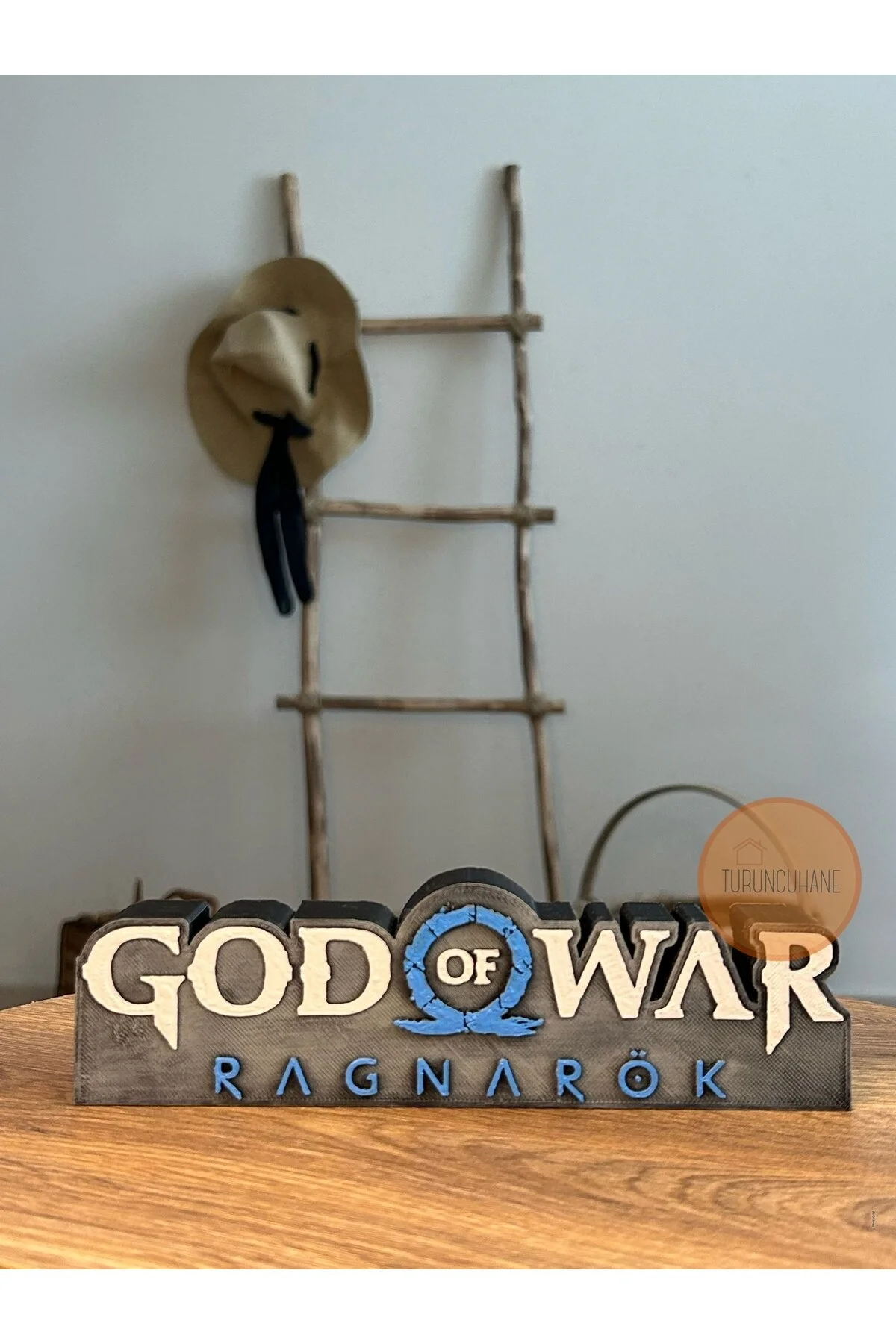 فیگور دکوراسیون رو میزی KRATOS GAMER GOD OF WAR RAGNAROK شکل اصل TURUNCUHANE