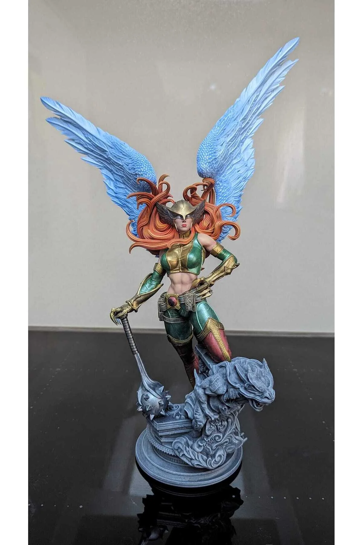 فیگور DC COMICS HAWKGIRL FIGURE OBJECT 25 سانتی متری سایز بزرگ TuransoyCraft