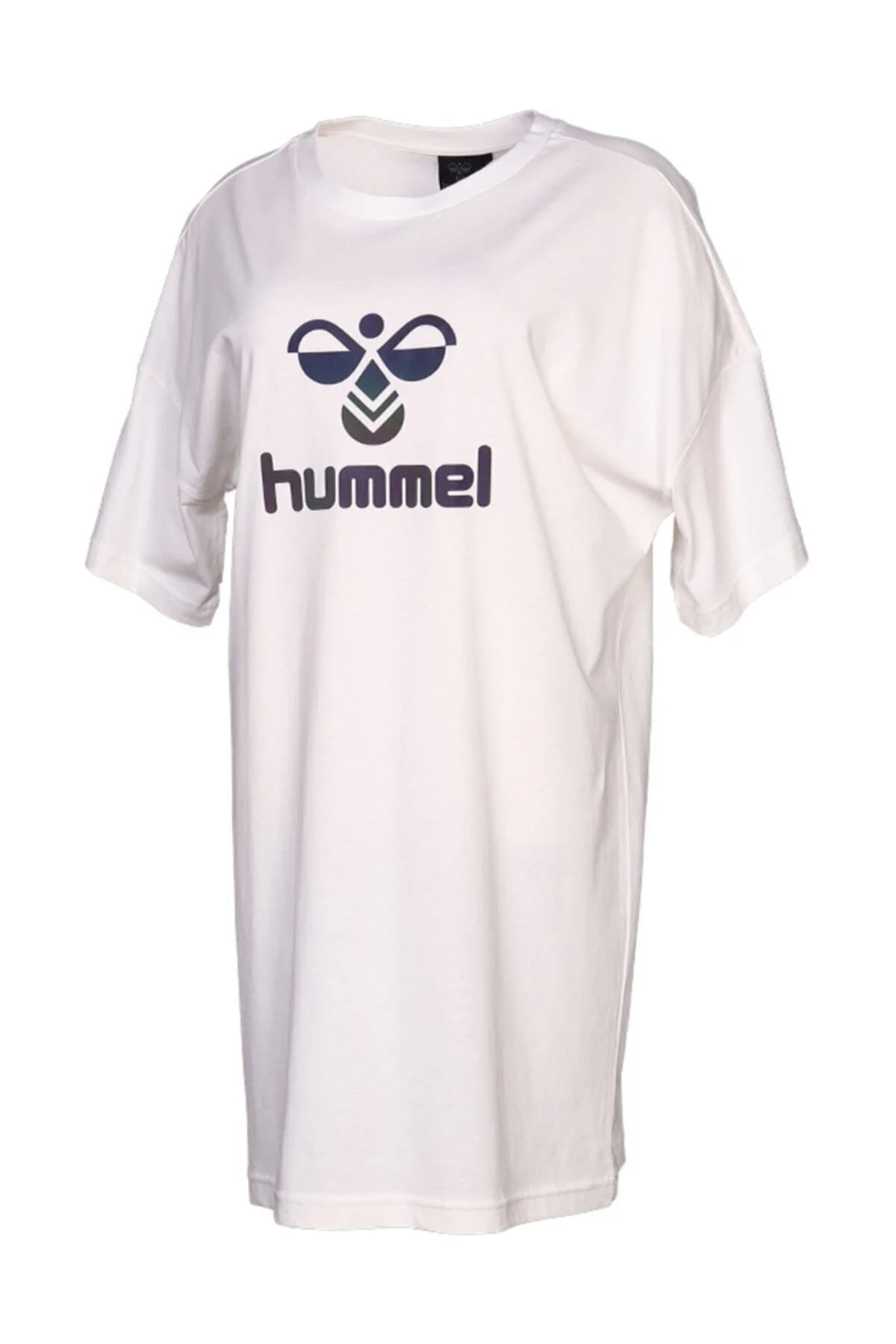 پیراهن سفید زنانه لباس 920875 9003 اورجینال hummel