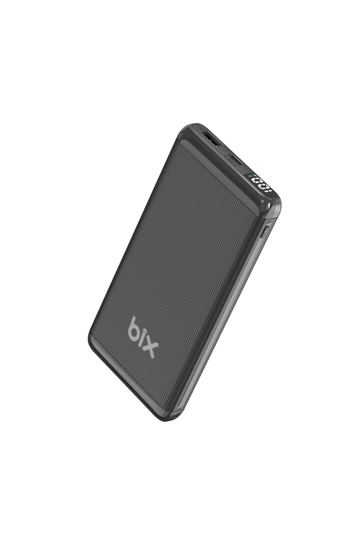 پاوربانک 20W PD C USB A SCP 22.5W QC 3.0 18W خروجی دوگانه POWERBANK BLACK Bix