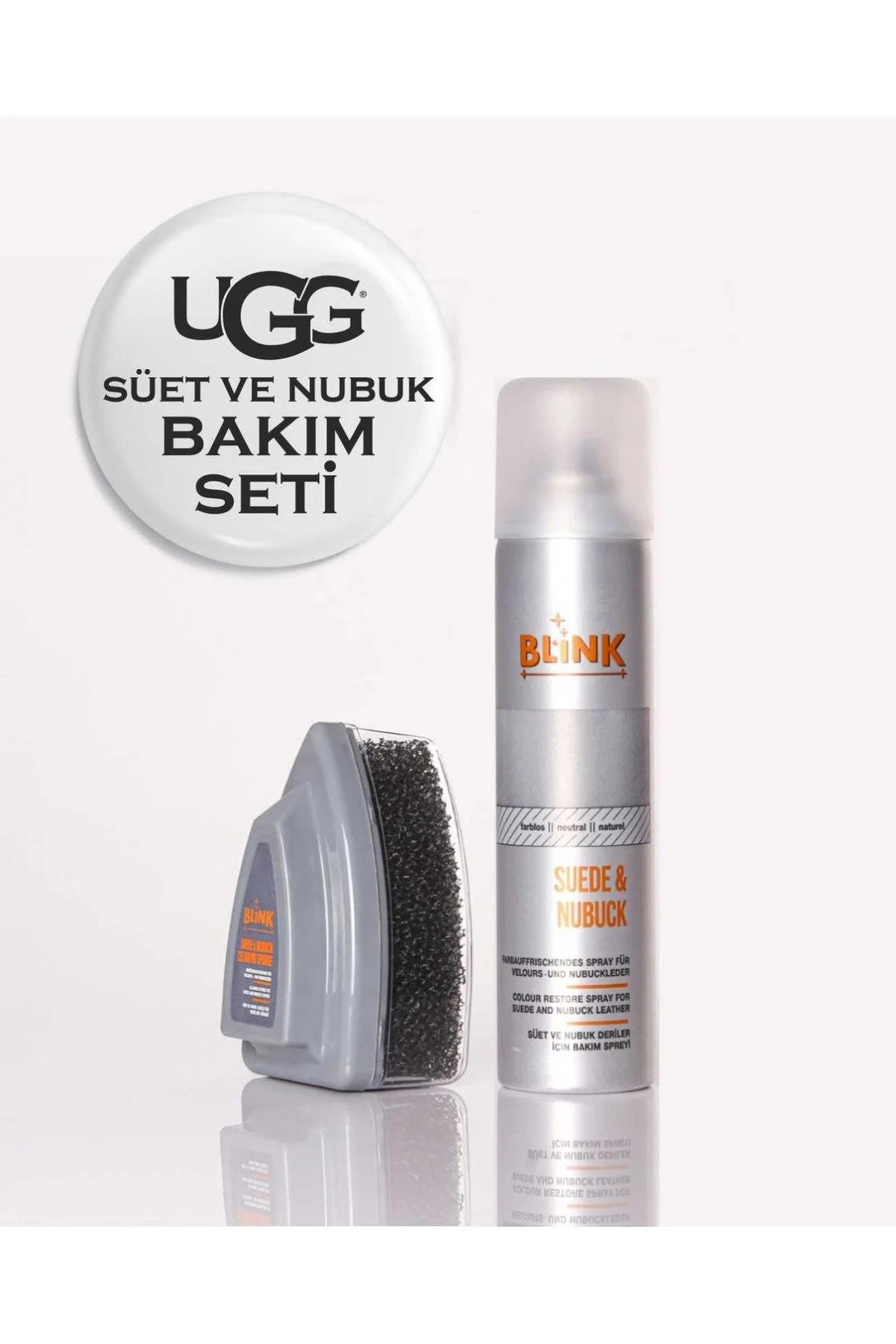 مراقبت کفش مجموعه تعمیر و نگهداری فوق العاده UGG اسپری + تمیز کردن Blink