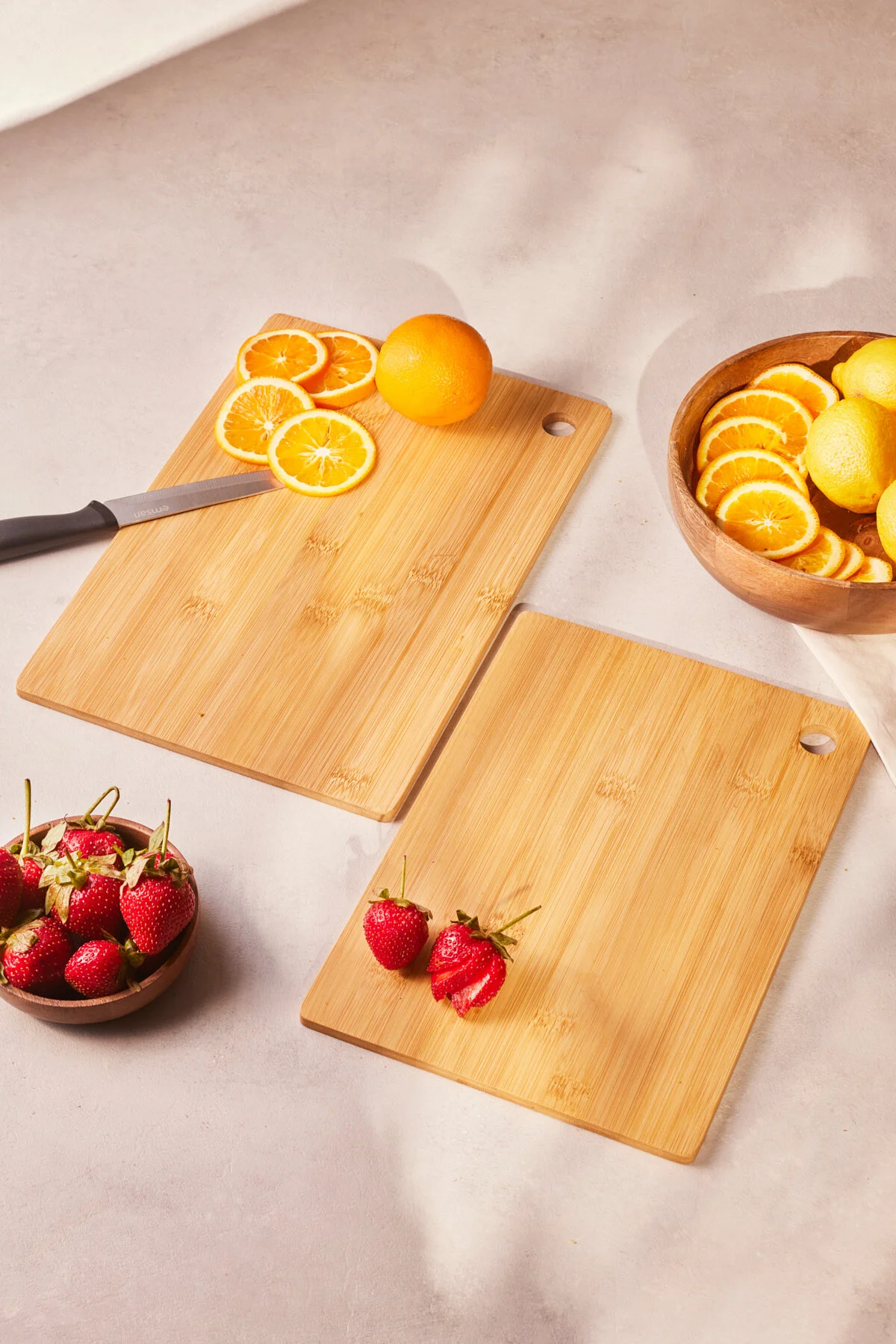 تخته برش چند رنگ گوشت Bamboo Master Chop 2  Emsan