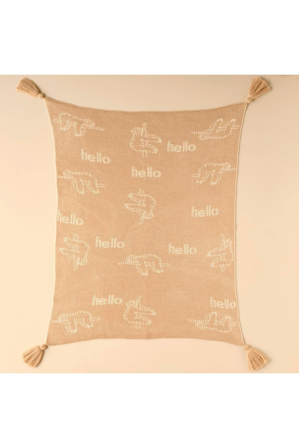 پتوی نوزاد و کودک بژ پتو لباس بافتنی SLOTH 100X120 سانتی متر بلا میسون Bella Maison
