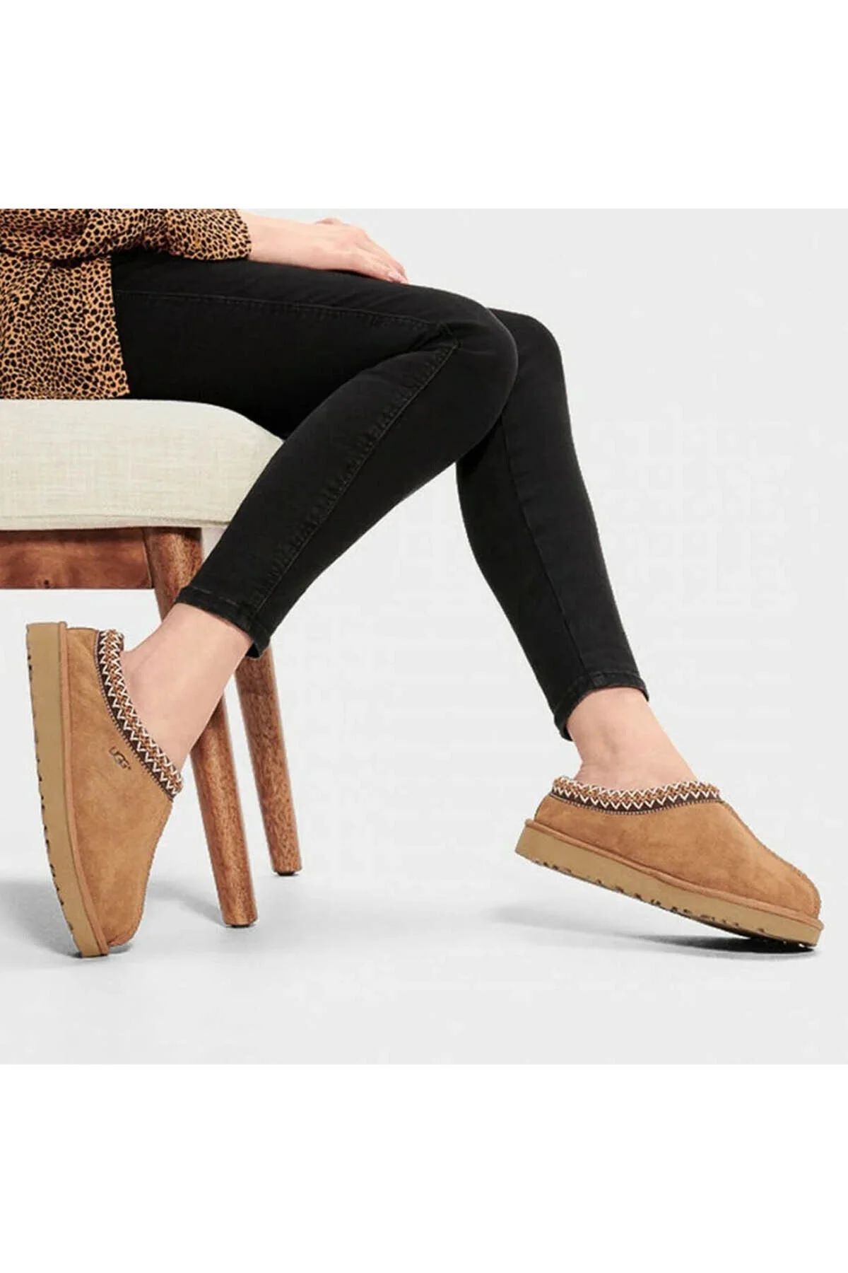 دمپایی منزل زنانه TABA HOUSE SLIPPER TASMAN اورجینال UGG