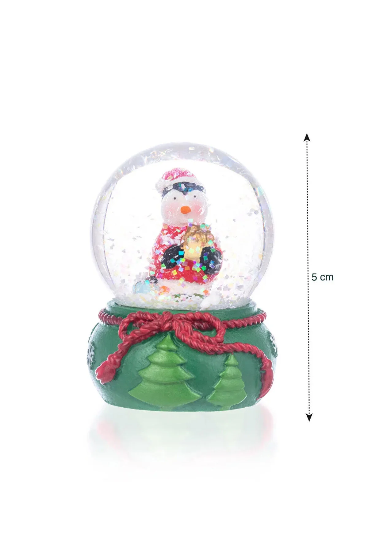 گوی برفی LCW HOME SNOW GLOBE با تم سال نو 5 سانتی متری از ترکیه LC Waikiki