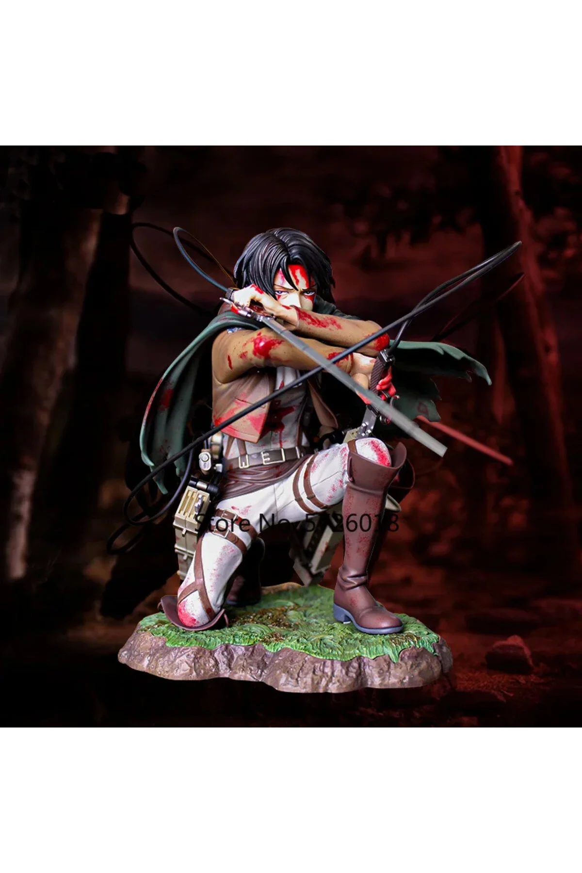 فیگور حمله به تایتان اکشن اسباب بازی کاپیتان لوی آکرمن BATTLE DAMAGE FIGURE BRINQUEDOS 18CM از ترکیه TEEMOOD PIRATE PARROT