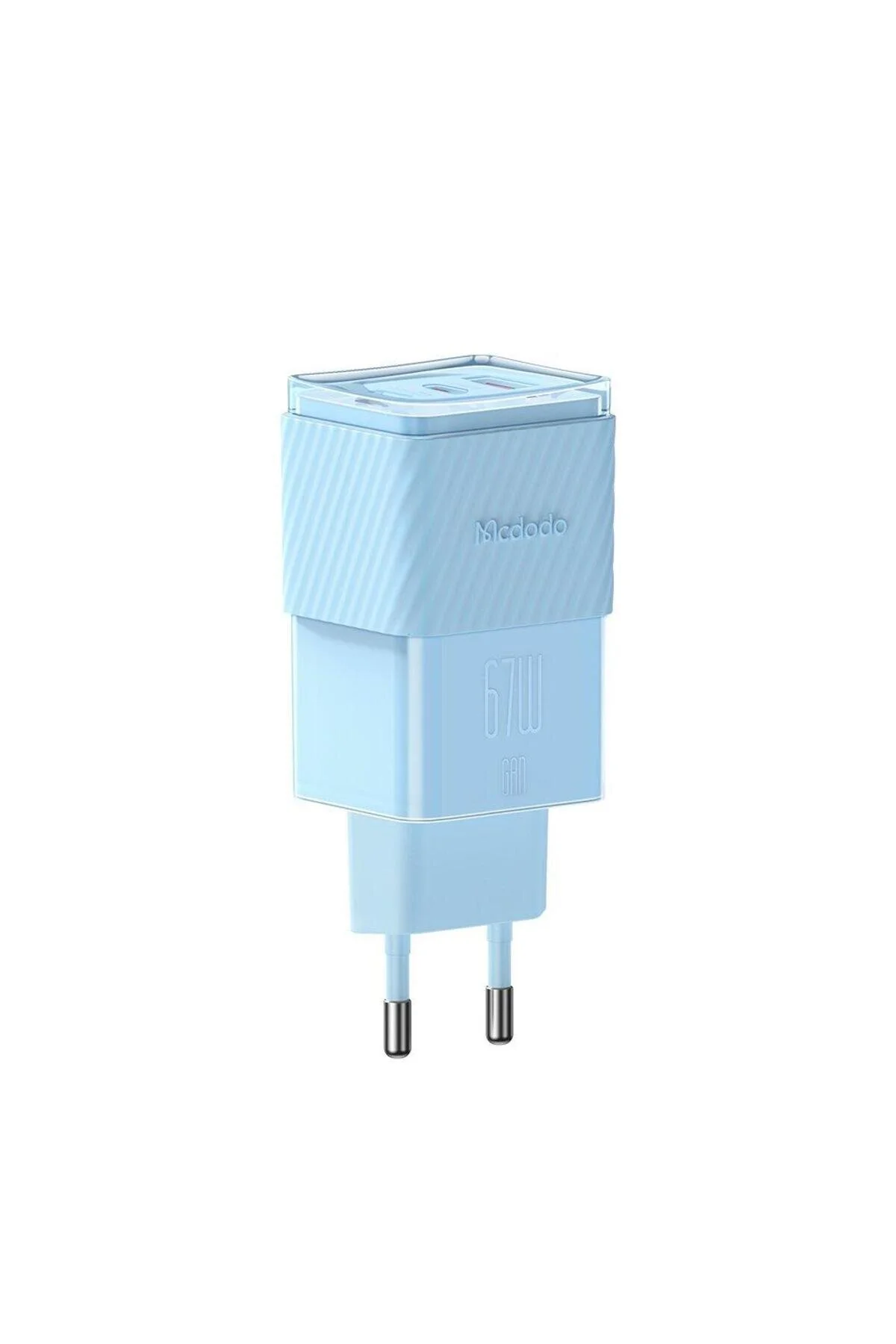 آداپتور شارژ CH 1503 67W GAN MINI شارژر با سرعت بالا 2XTYPE C 1XUSB Mcdodo