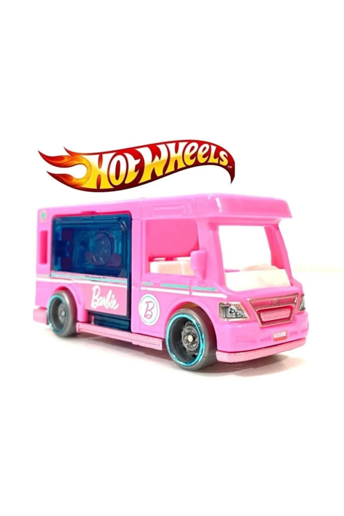 ماشین اسباب بازی LIGHTCROP 1:64 SCALE HOTWHEELS 'BARBIE DREAM CAMPER' HOT WHEELS