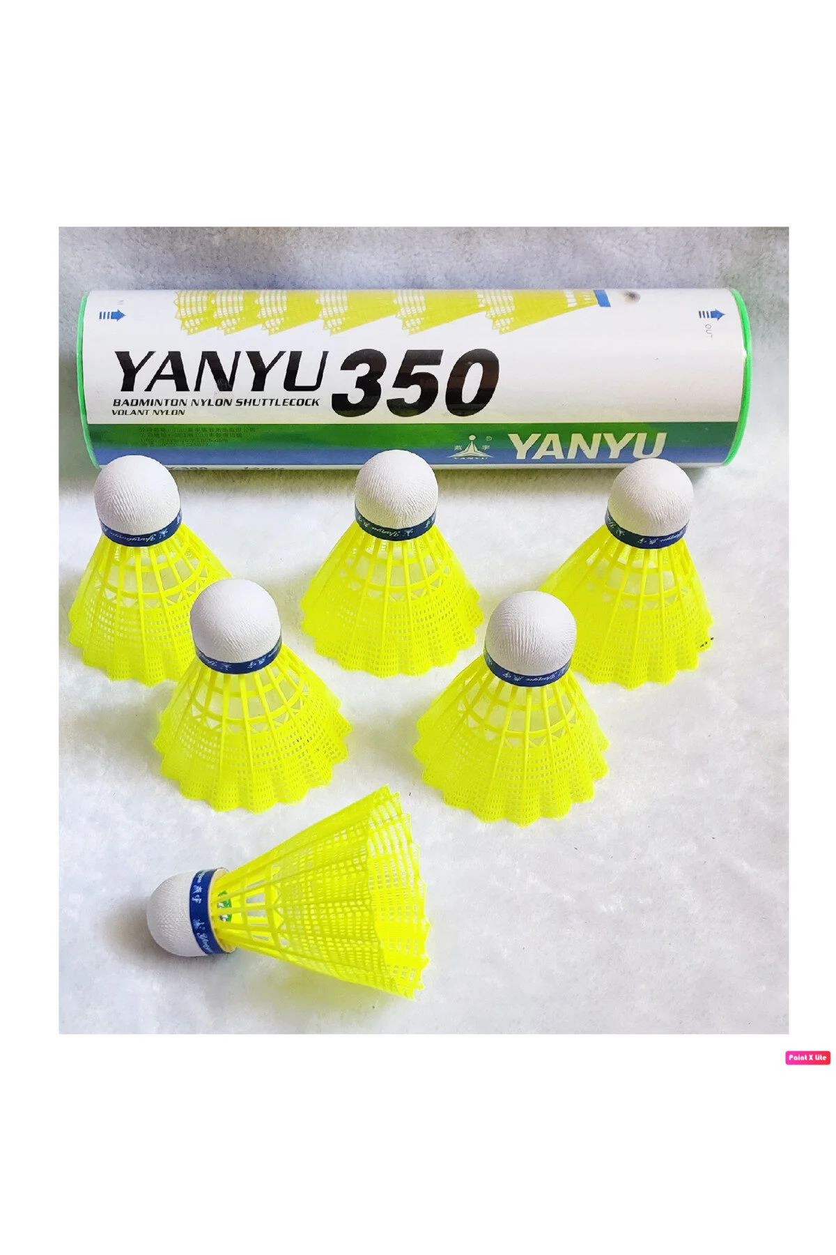 توپ بدمینتون سبز BAD 350 BALL 6 PVC آوسا Avessa