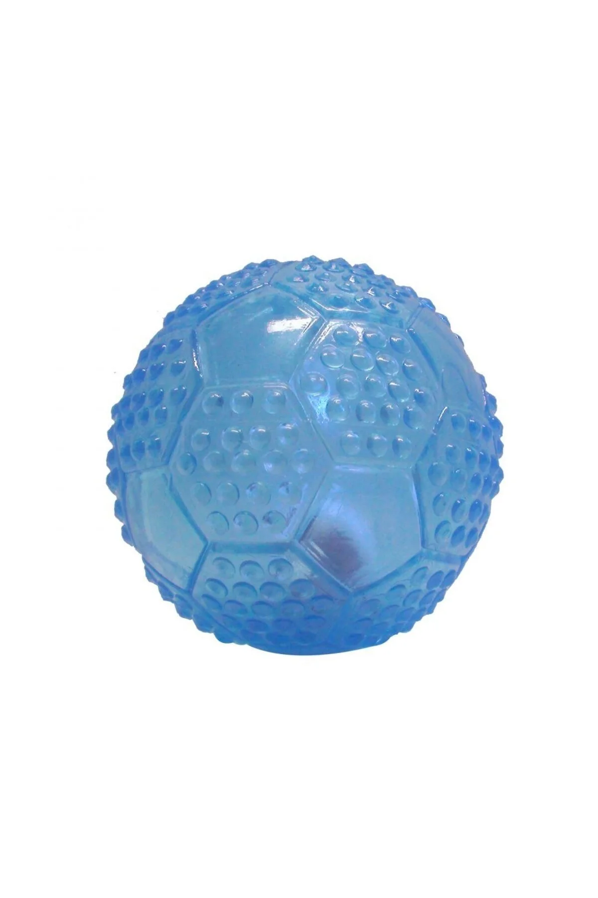 اسباب بازی سگ آبی نور توپ نرم 7CM DD 0027 میکس پت Mixpet