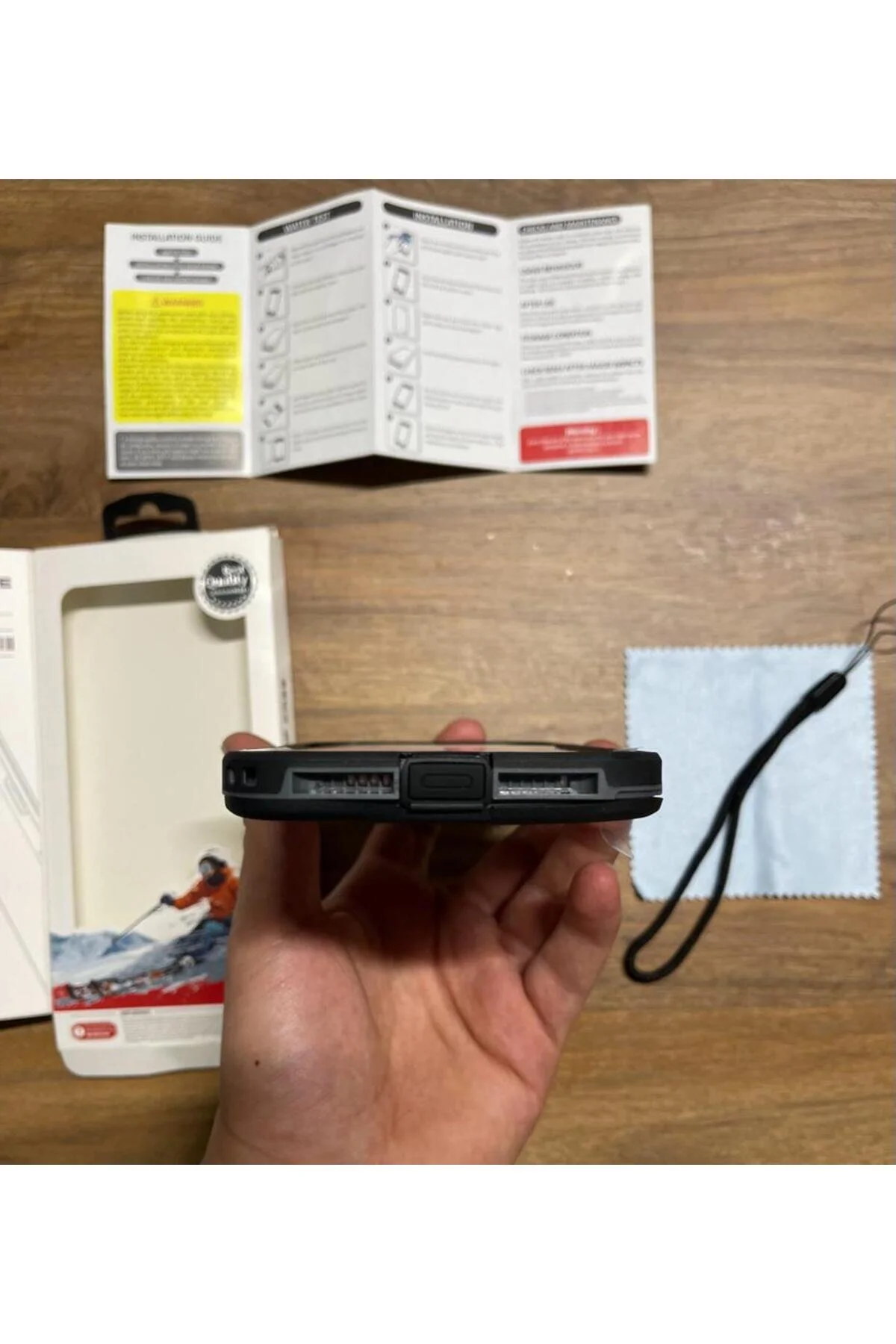 کاور و قاب محافظ آیفون 12 کیس 360 ضد آب گرد غبار کامل MAGSAFE WIRELESS SU HEPTEKİLETİŞİM