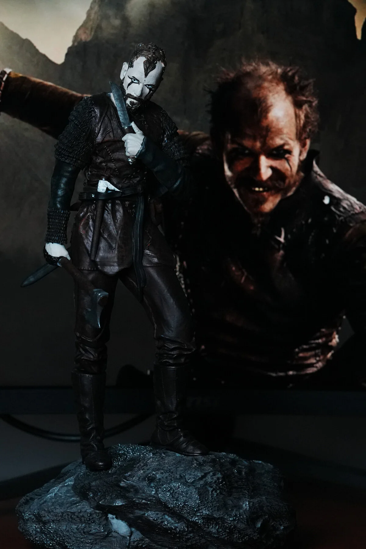 فیگور FLOKI VILGERSON VIKINGS BUST FIGUR 3D RESIN SLA 30CM VeyernCraft