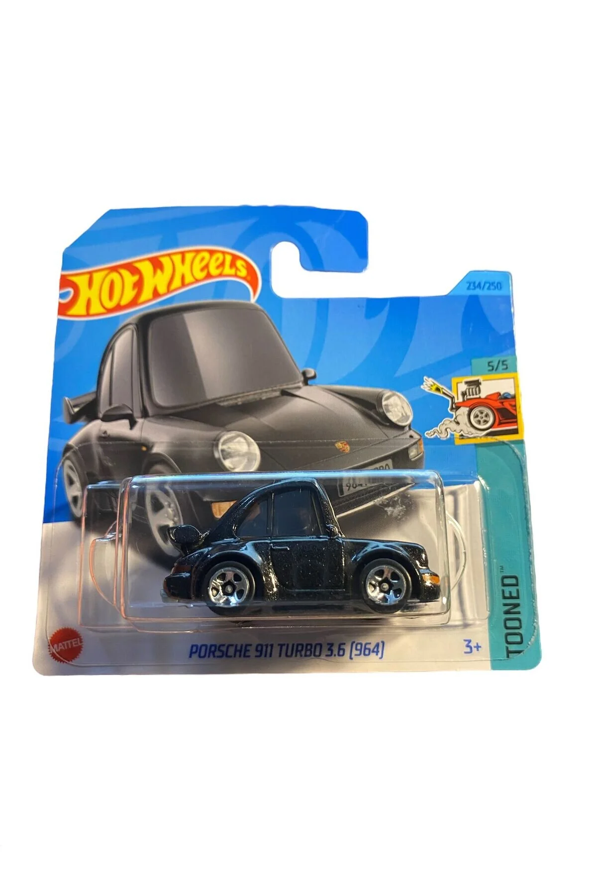 ماشین اسباب بازی پورشه 911 توربو 3.6 964 توند 234 250 HOT WHEELS