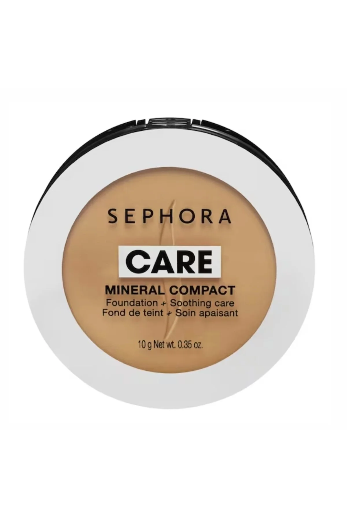کرم پودر مواد معدنی فشرده – اثر تسکین دهنده برای پوست های خشک نرمال چرب و مختلط 10 گرم Sephora