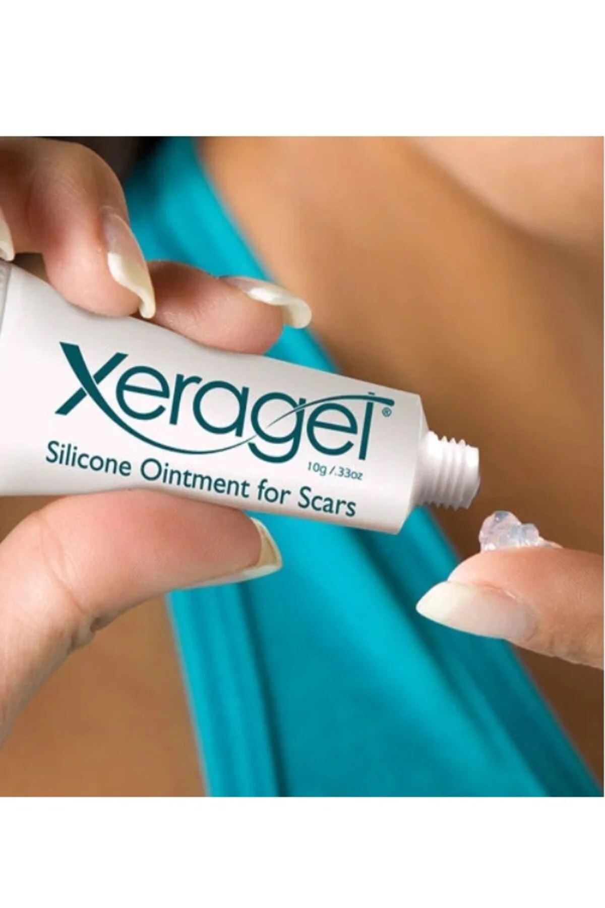 کرم بدن ژل سیلیکونی رفع اسکار 10 گرم XERAGEL