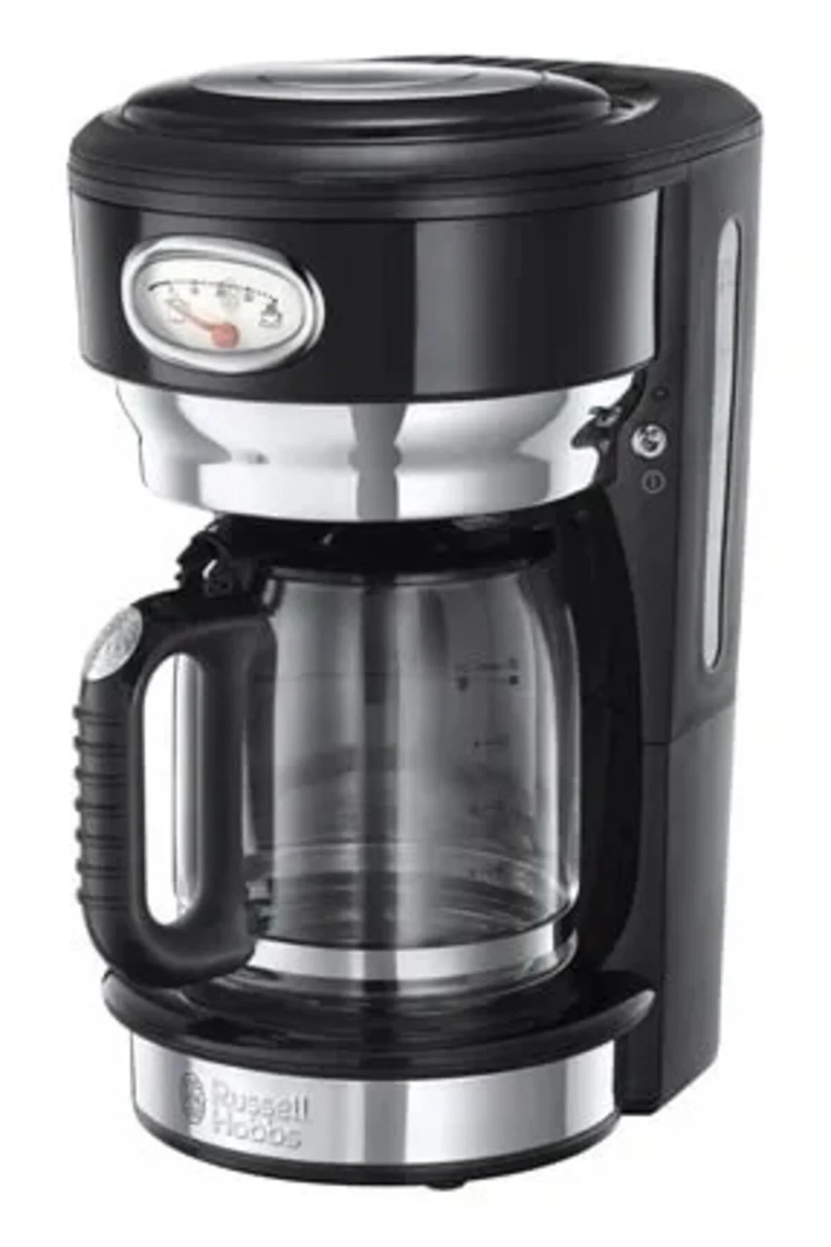 قهوه ساز فیلتری سیاه دستگاه شیشه ای یکپارچهسازی با سیستمعامل Russell Hobbs