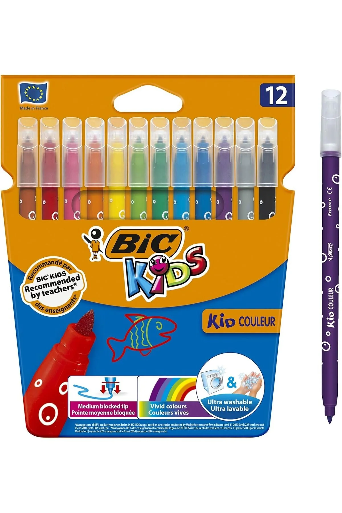 وسایل رنگ آمیزی چند قلم اورجینال بیک Bic