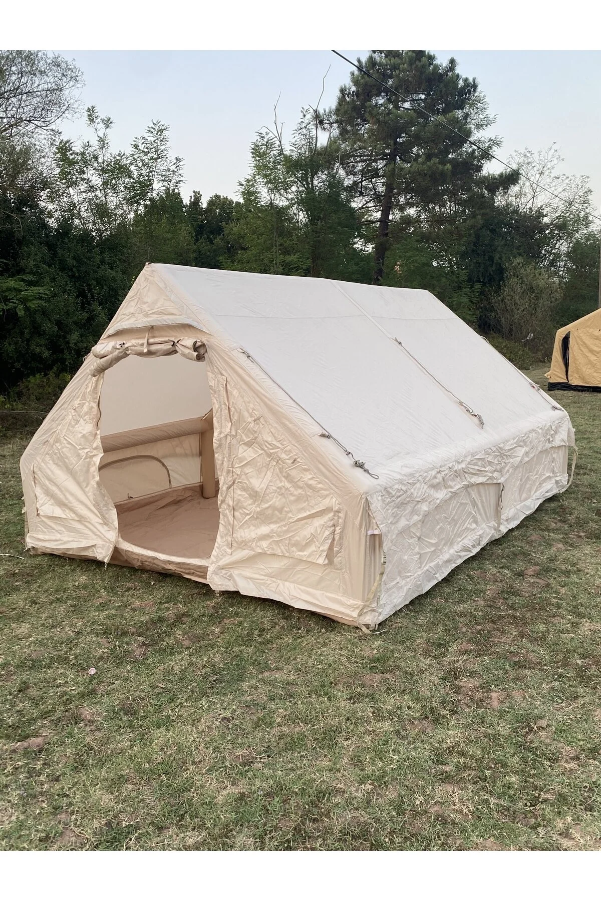 چادر مسافرتی بادی بزرگ CLK AIRFREE 01 CANVAS 5 8 نفره CLK Ticaret