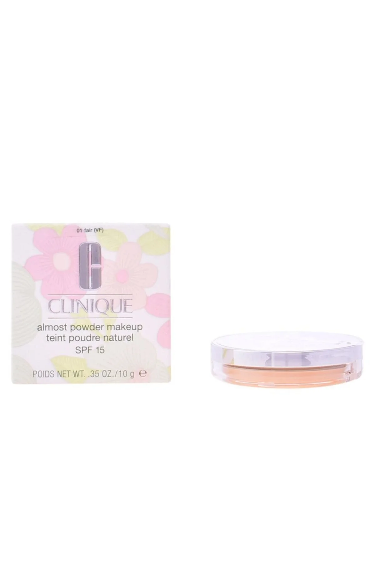 ست آرایشی پودر آرایش تقریباً بژ زنانه با SPF 15 01 Clinique