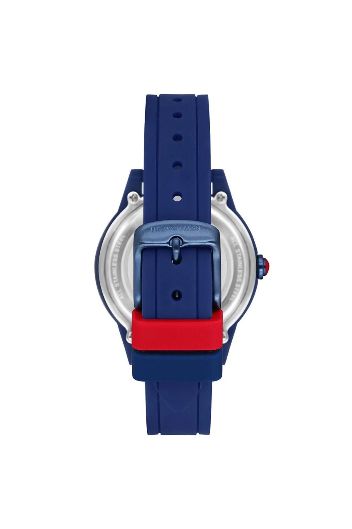 ساعت U.S POLO ASSN. USPA 2007 02 کوارتز سیلیکون NAVY BLUE 37 میلی متر زنانه یو اس پولو اورجینال U.S. Polo Assn.