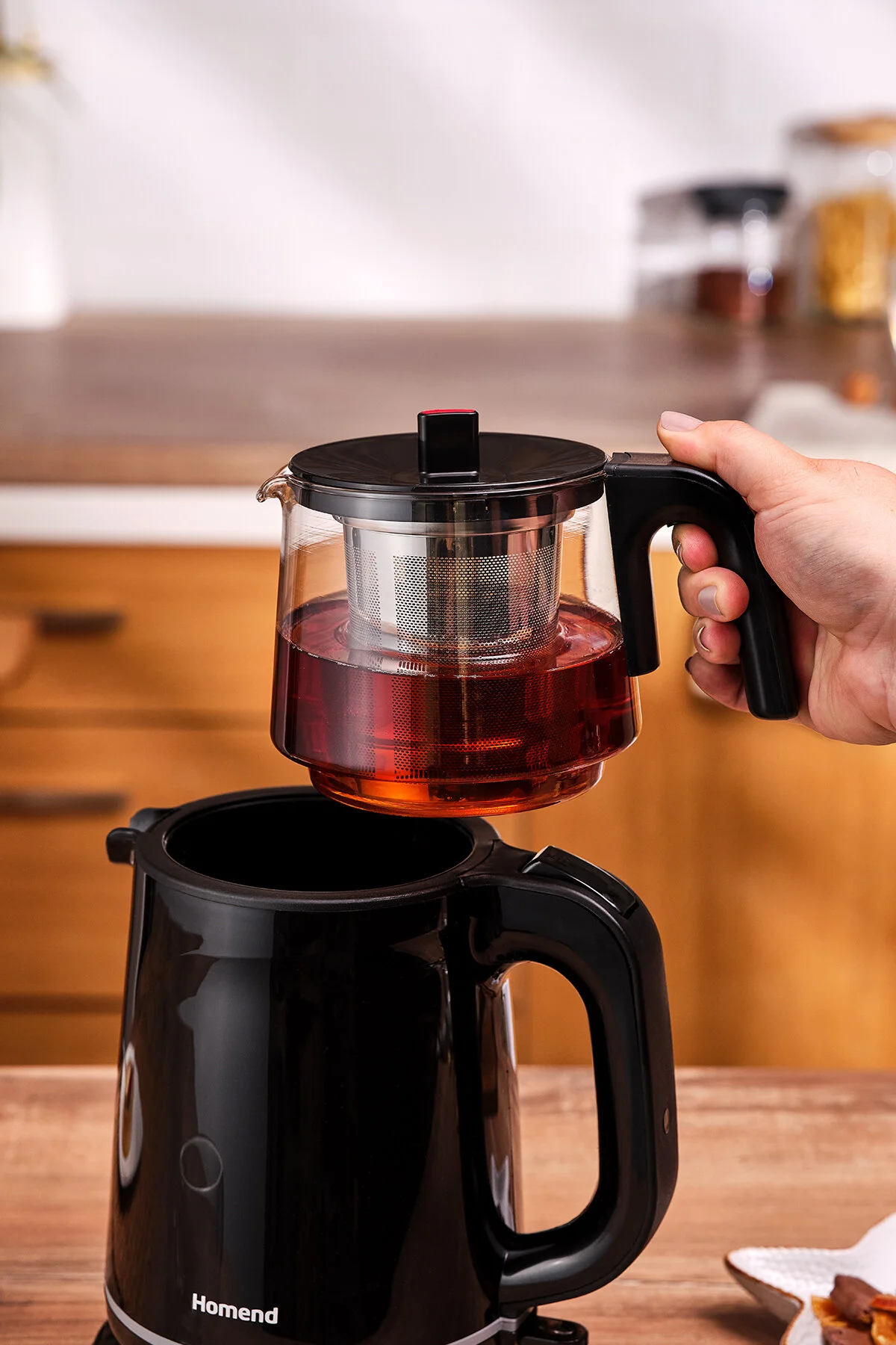 چای ساز سیاه دستگاه Royaltea 1744H  HOMEND