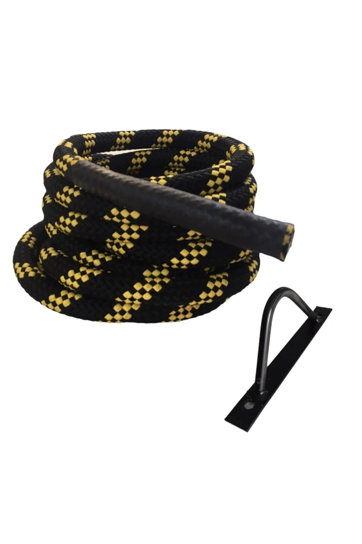 طناب نبرد مشکی مردانه و زنانه ROPE + دستگاه دیواری REMEGE