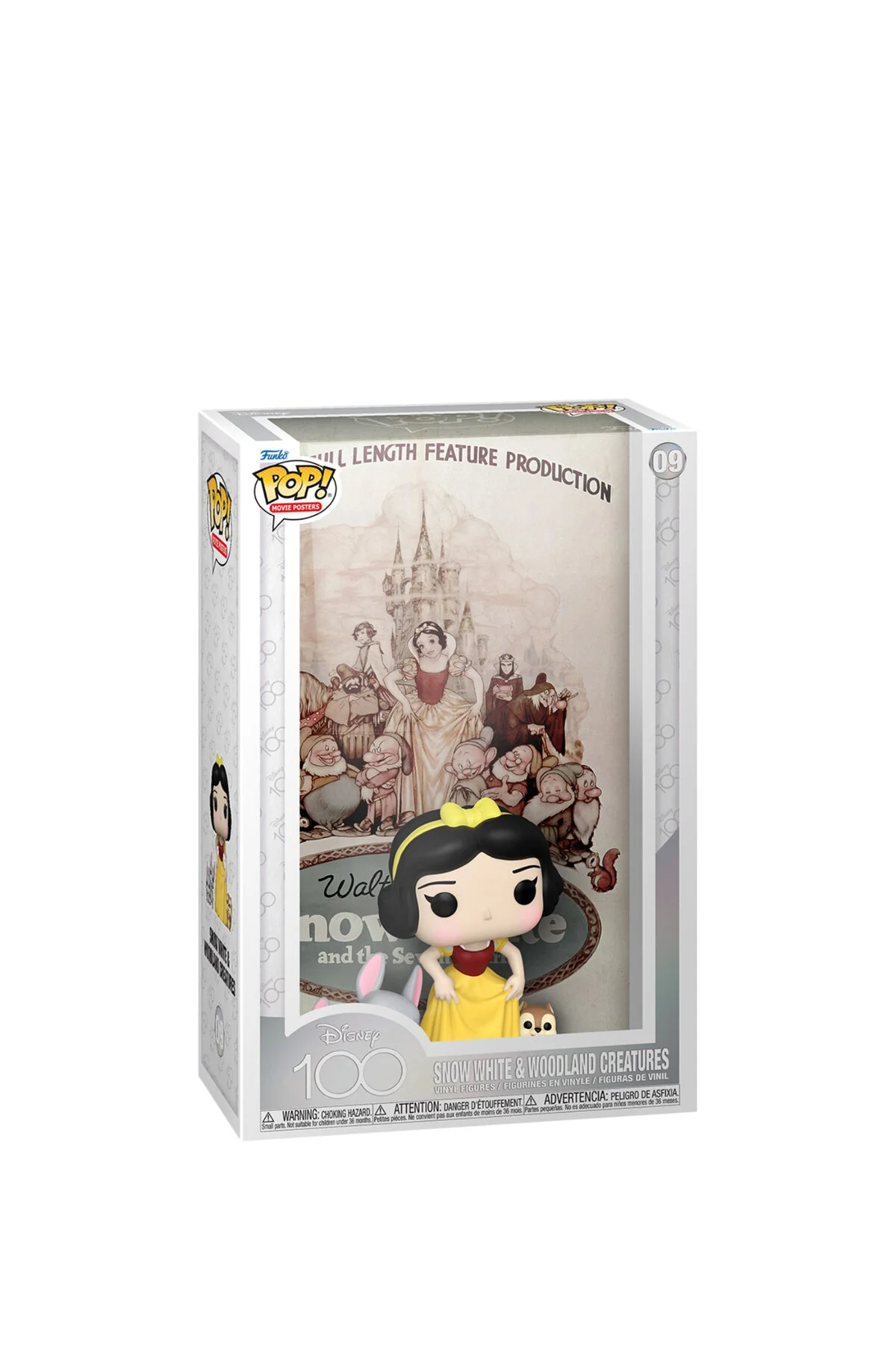 دکور دیواری پوستر فیلم دیزنی اسباب بازی سفید برفی Funko