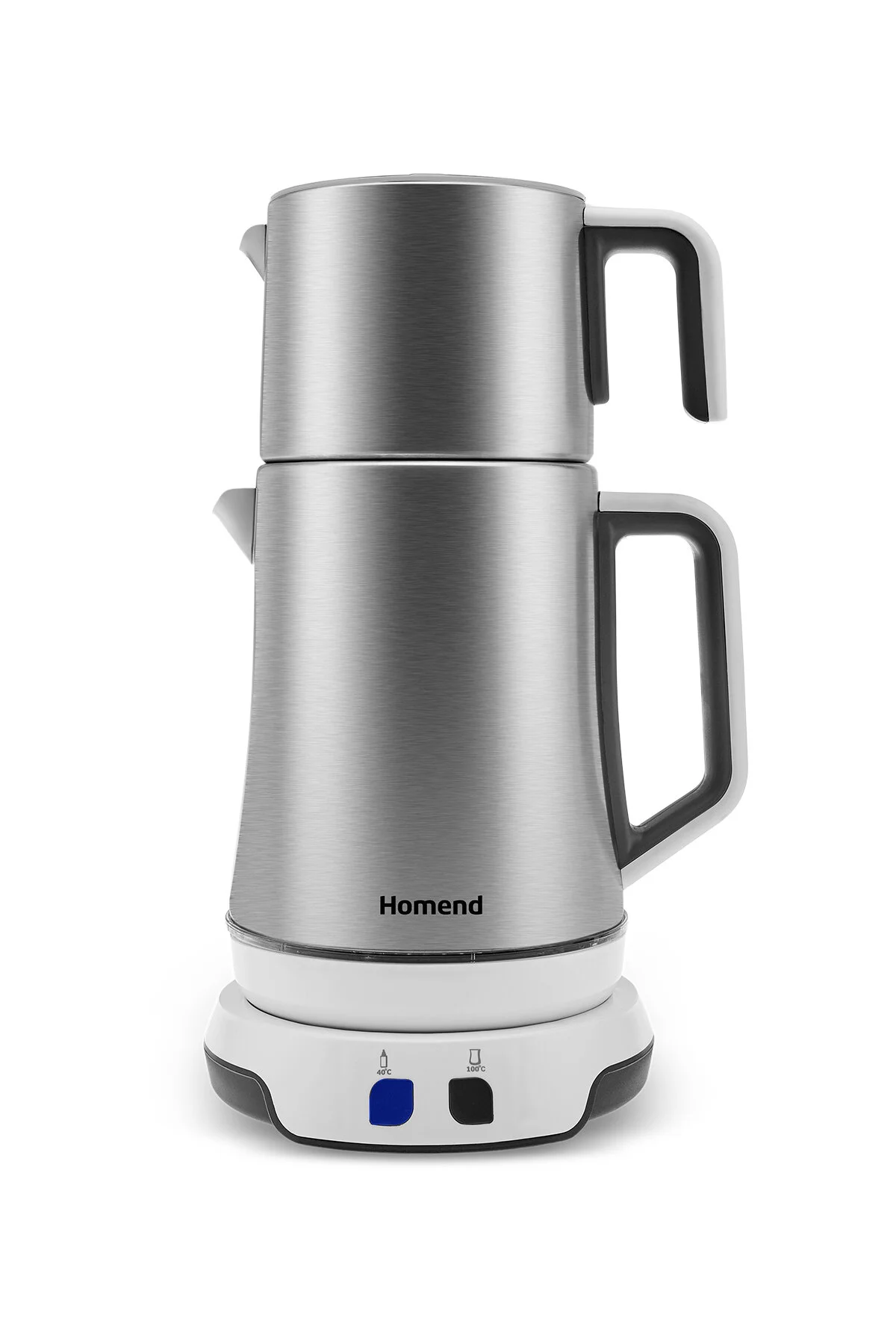 چای ساز سفید Royaltea Elegant 1775H صحبت کردن دستگاه Inox  HOMEND