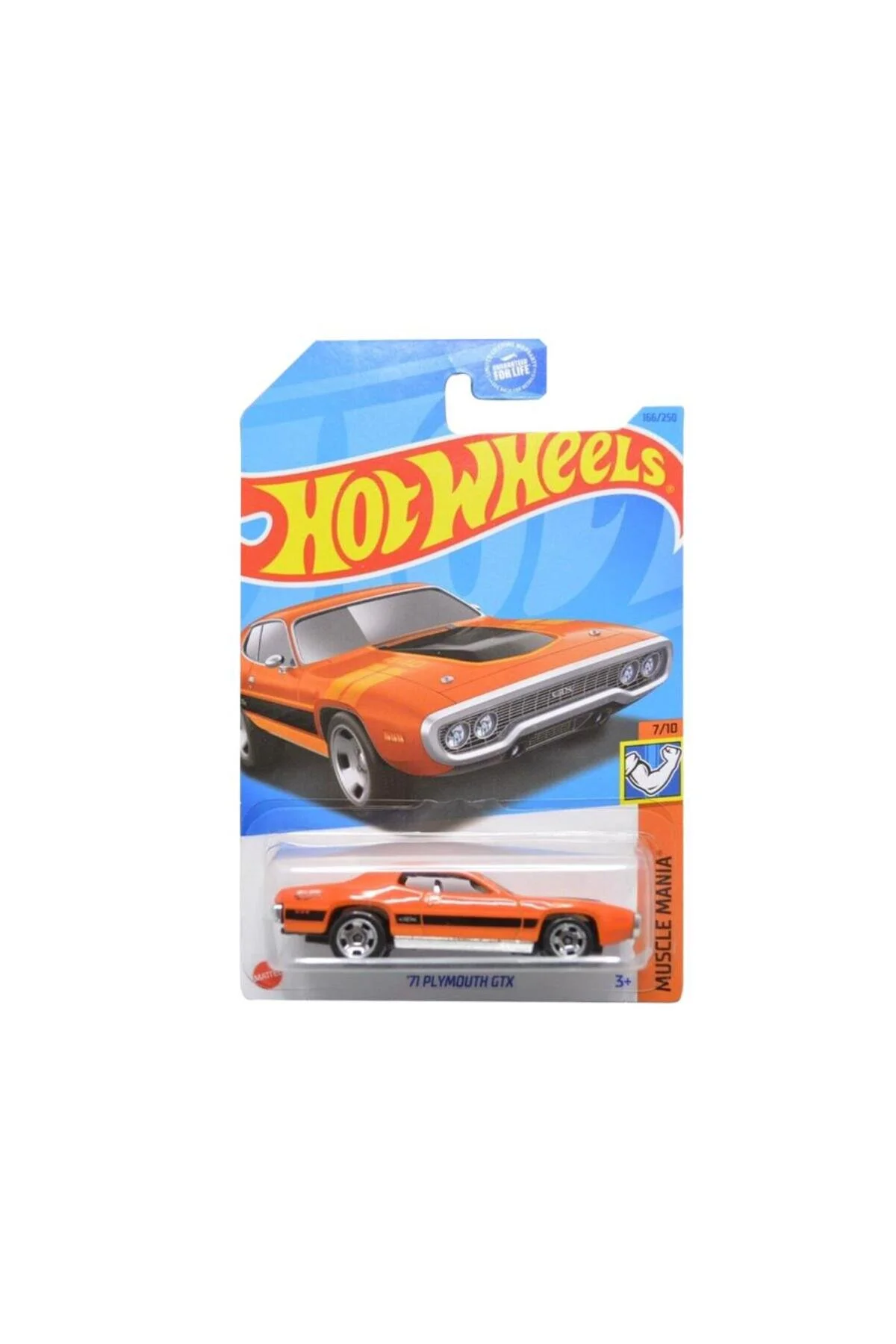 مدل خودرو ماشین های کلکسیونی تنها '71 PLYMOUTH GTX HKJ56 از ترکیه HOT WHEELS