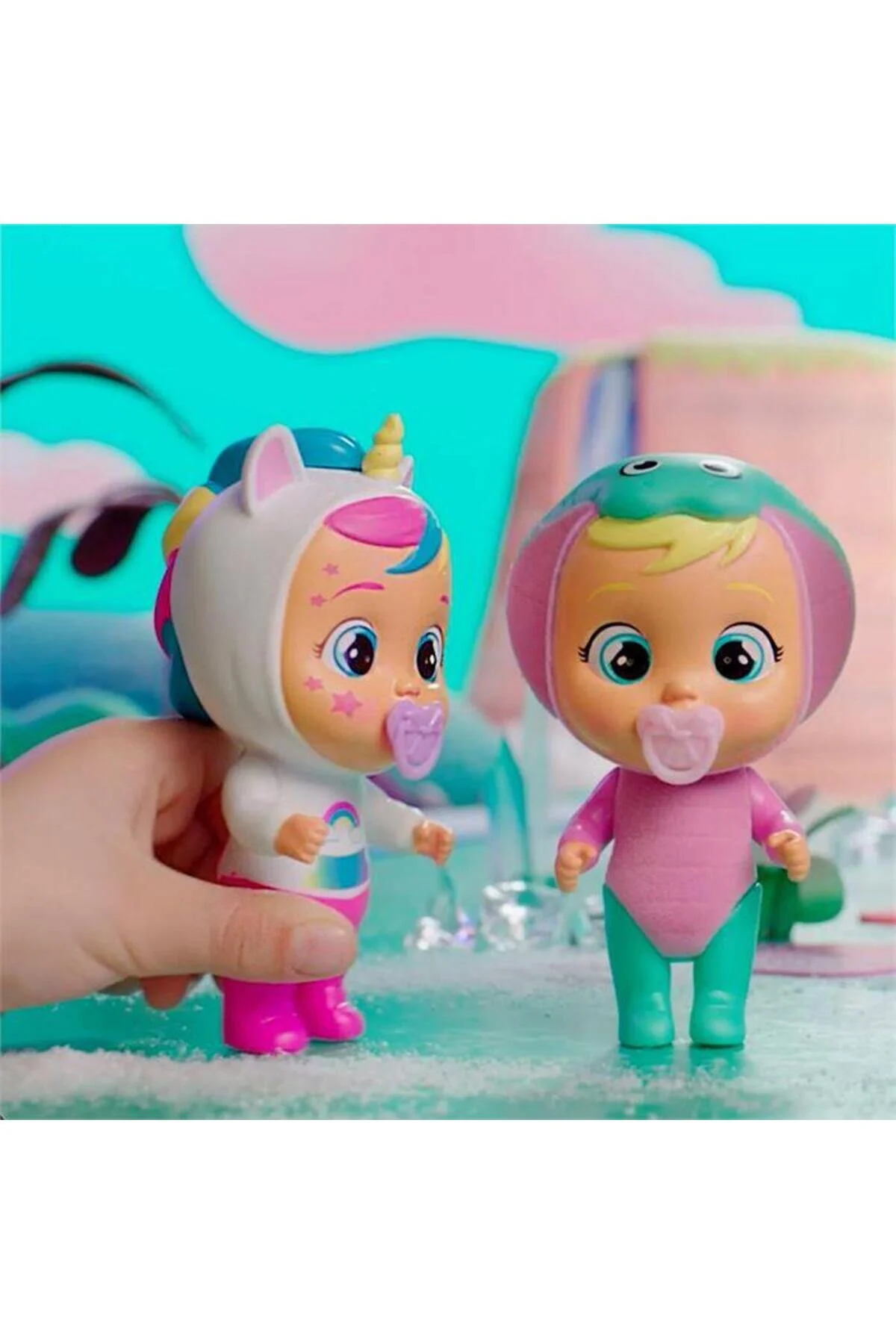 عروسک های اسباب بازی و لوازم جانبی CRY BABIES MAGIC TEARS ICY WORLD CYB34000 88993 GIOCHI PREZIOSI