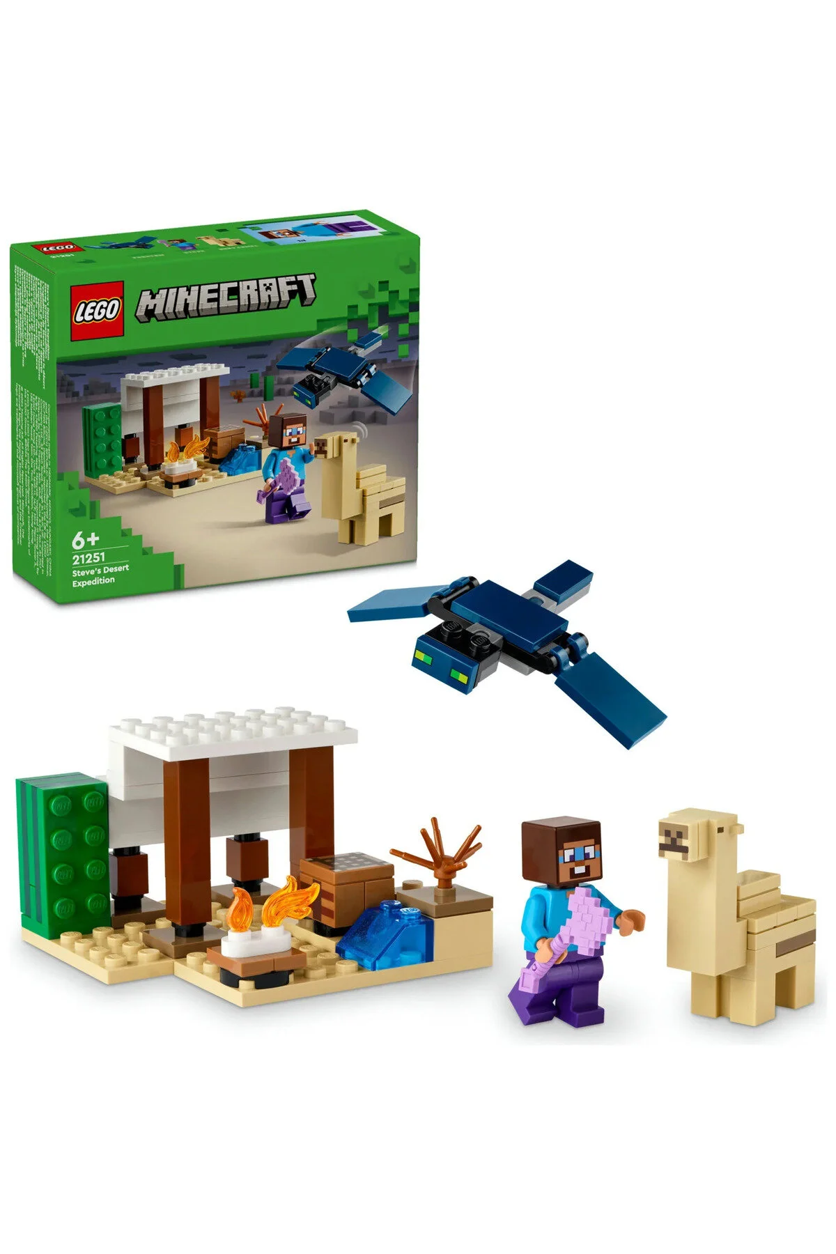 لگو و اسباب بازی های ساخت محور ® MINECRAFT® STEVE'S DESERT EXPEDITION 21251 75 قطعه LEGO