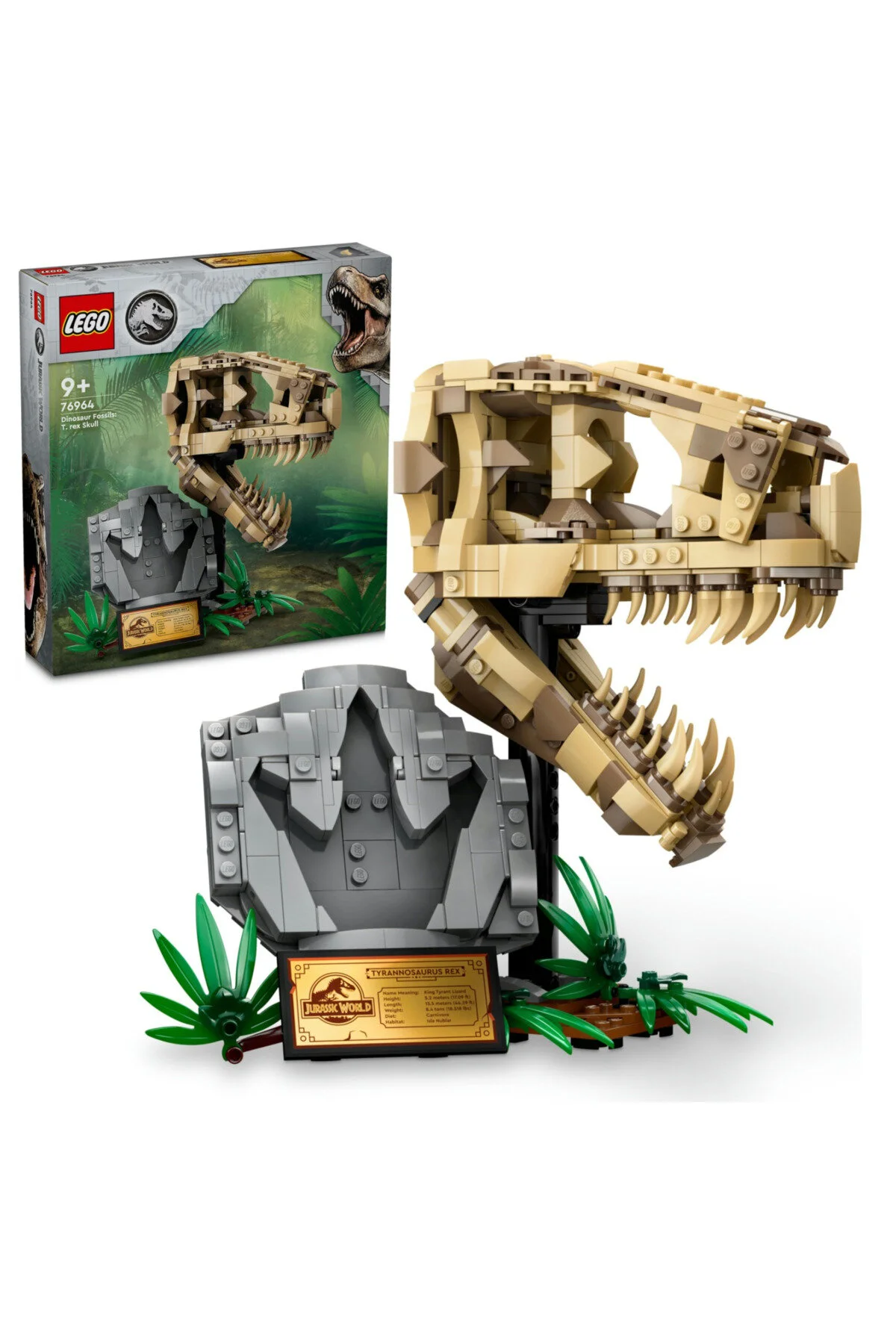 لگو و اسباب بازی های ساخت محور ® فسیل دایناسورهای دنیای ژوراسیک: T. REX SKULL 76964 از ترکیه LEGO