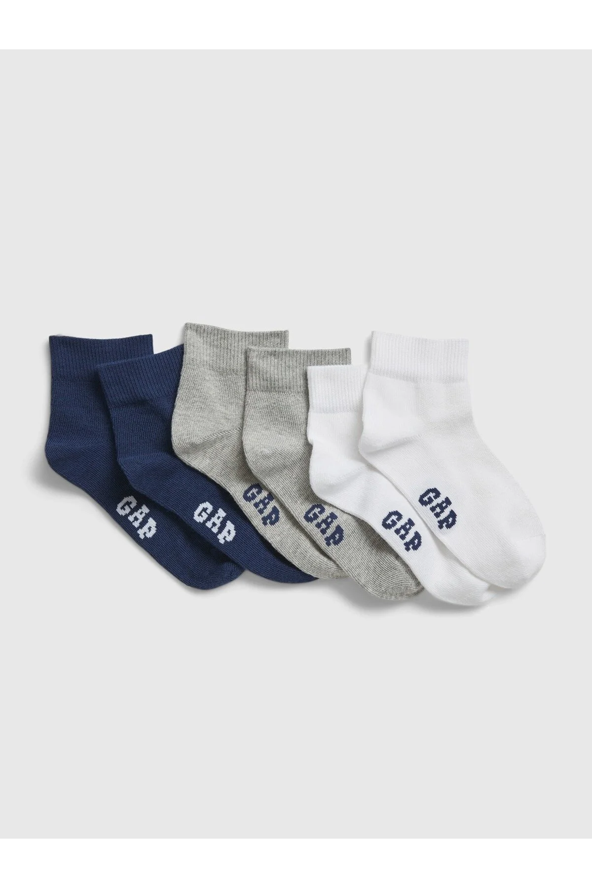 جوراب چند رنگ پسرانه و بچگانه مجموعه خدمه 3 اورجینال GAP