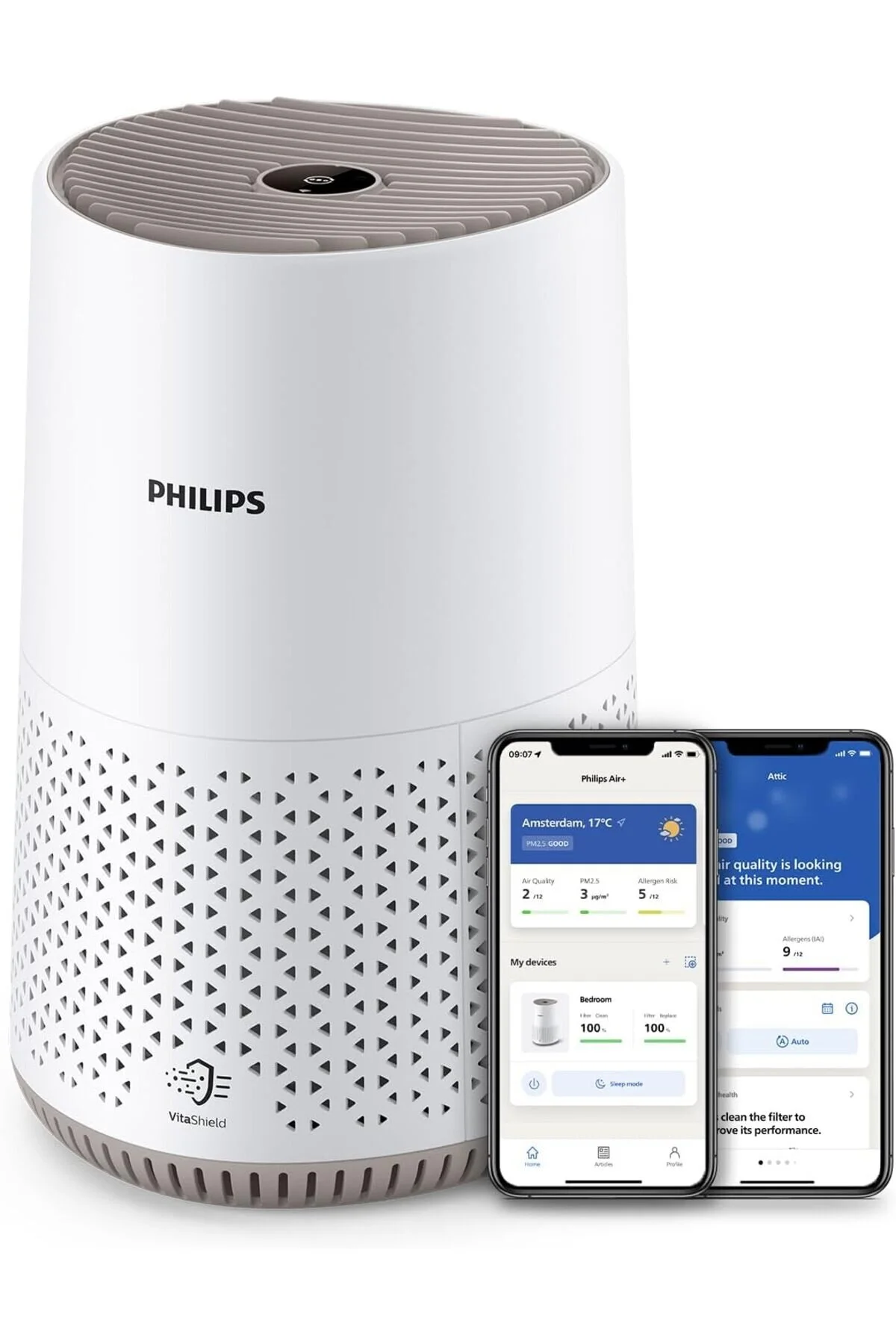 تصفیه کننده هوا دستگاه سری 600 با فیلتر هپا 44 متر مربع اورجینال Philips