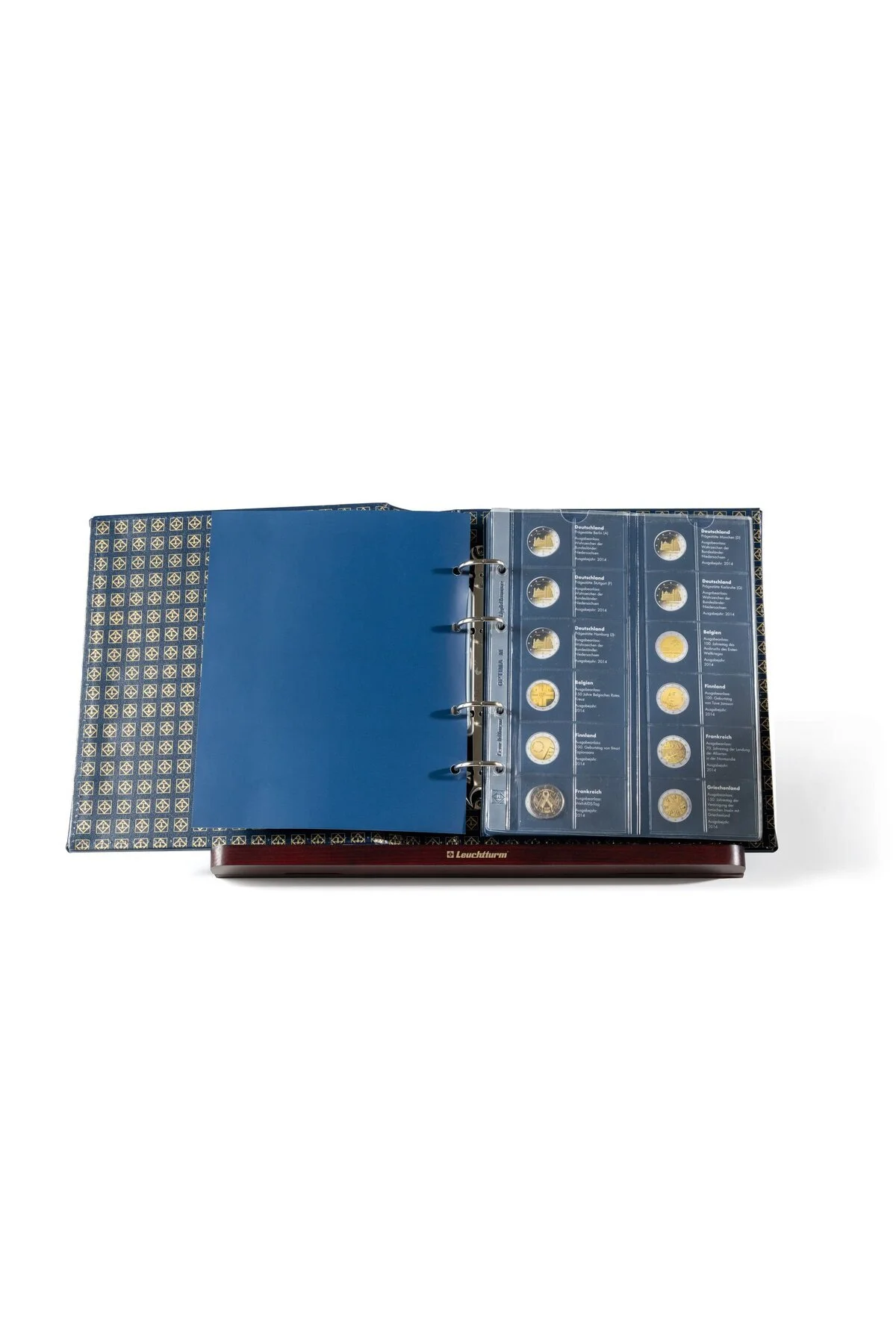 فیگور پایه آلبوم چوبی PRESENT اورجینال Leuchtturm