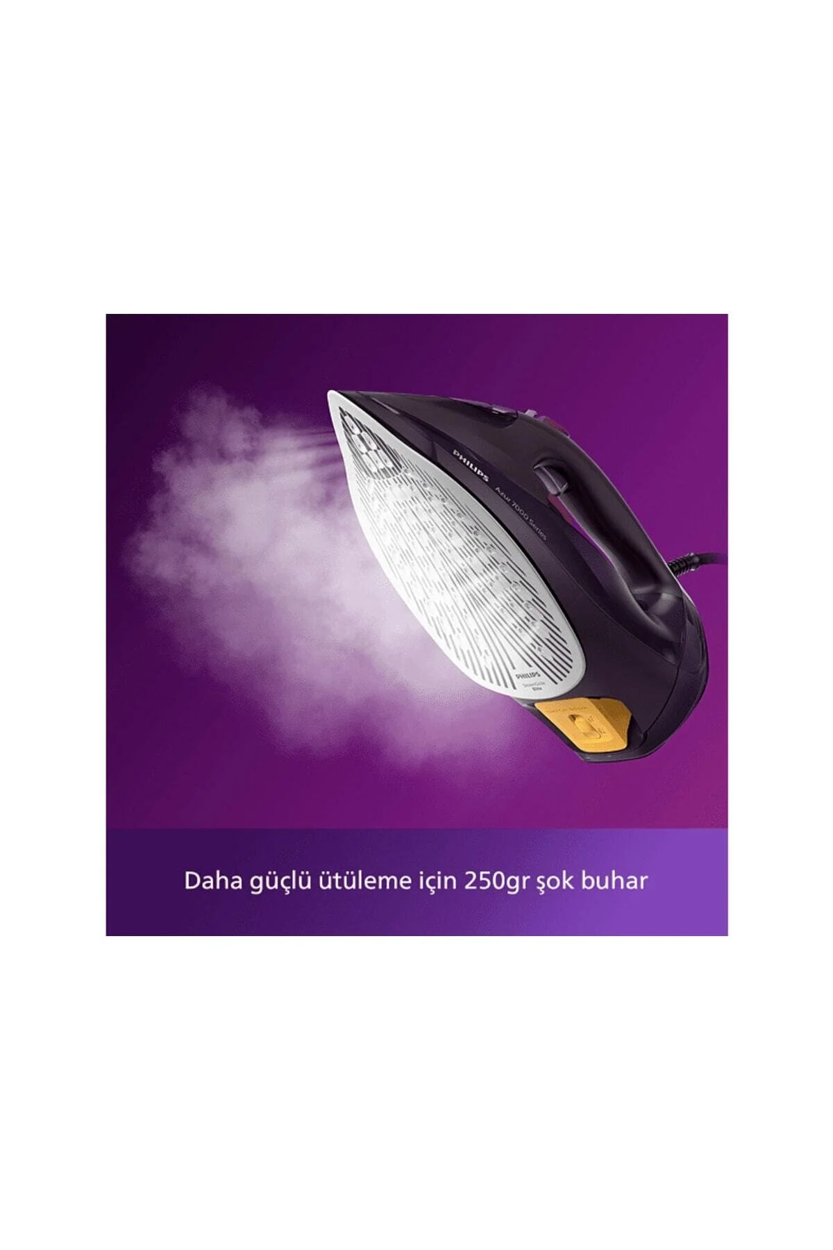 اتو بخار STEAM IRON AZUR DST7061 30 تیره PURPLE569MYSERI اورجینال Philips