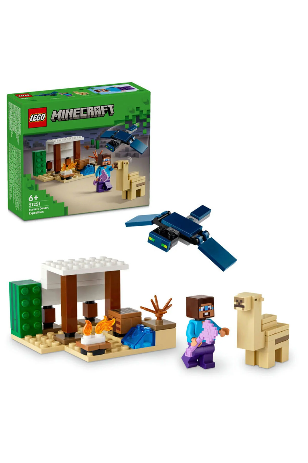 لگو و اسباب بازی های ساخت محور MINECRAFT STEVE'S DESERT EXPEDITION 21251 از ترکیه LEGO