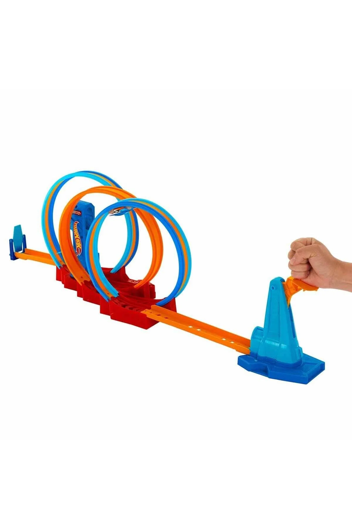 ست بازی مسابقه حلقه ای دیوانه فوق العاده داغ از ترکیه HOT WHEELS